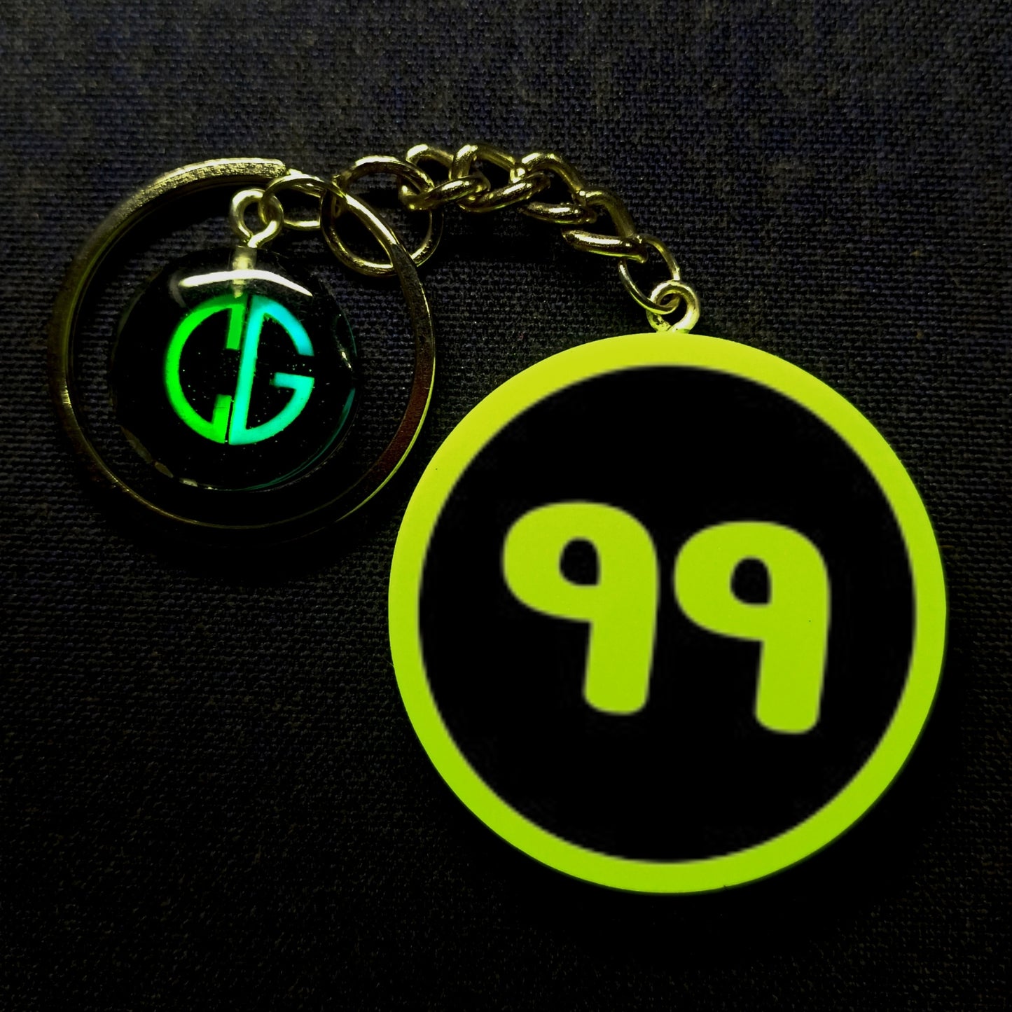 "99" Logo I Glow In Dark I Numbers.3