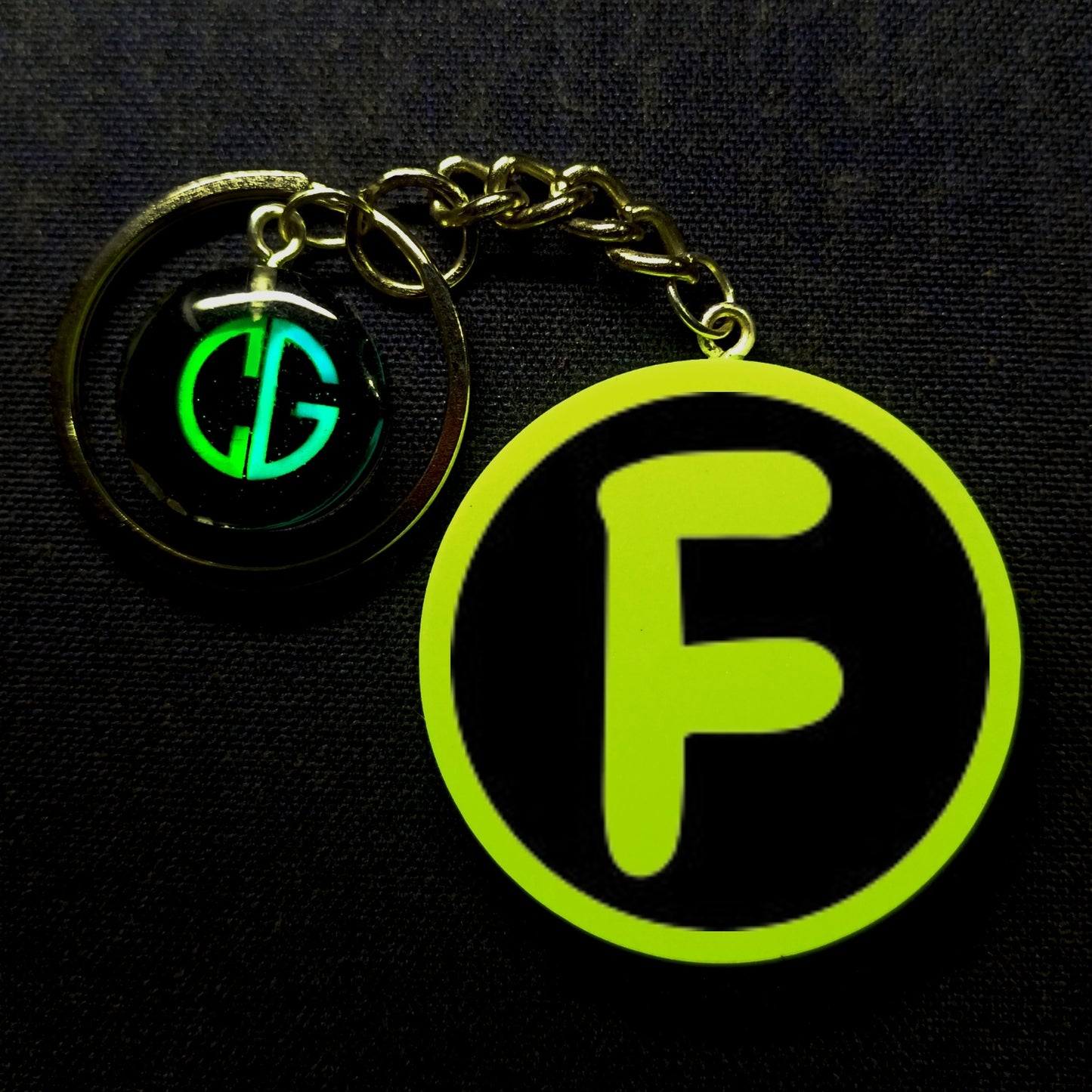 "F" Font I Glow In Dark I Alphabets