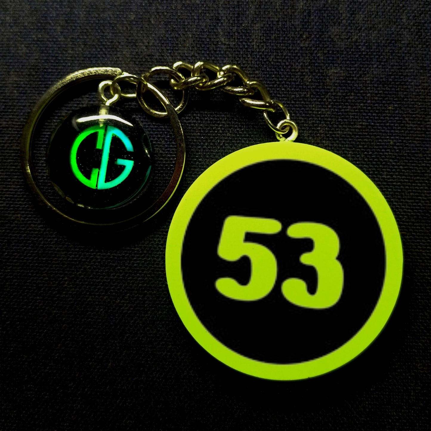 "53" Logo I Glow In Dark I Numbers.2