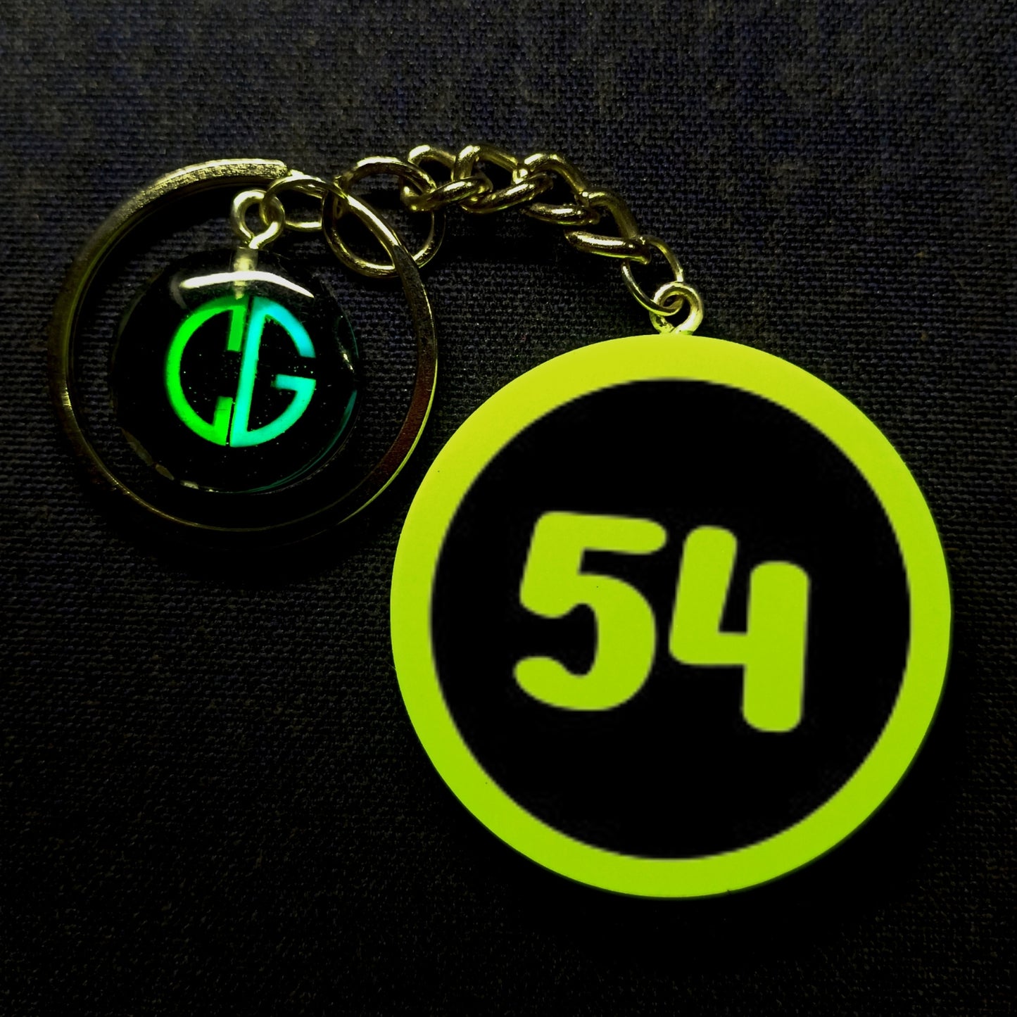 "54" Logo I Glow In Dark I Numbers.2