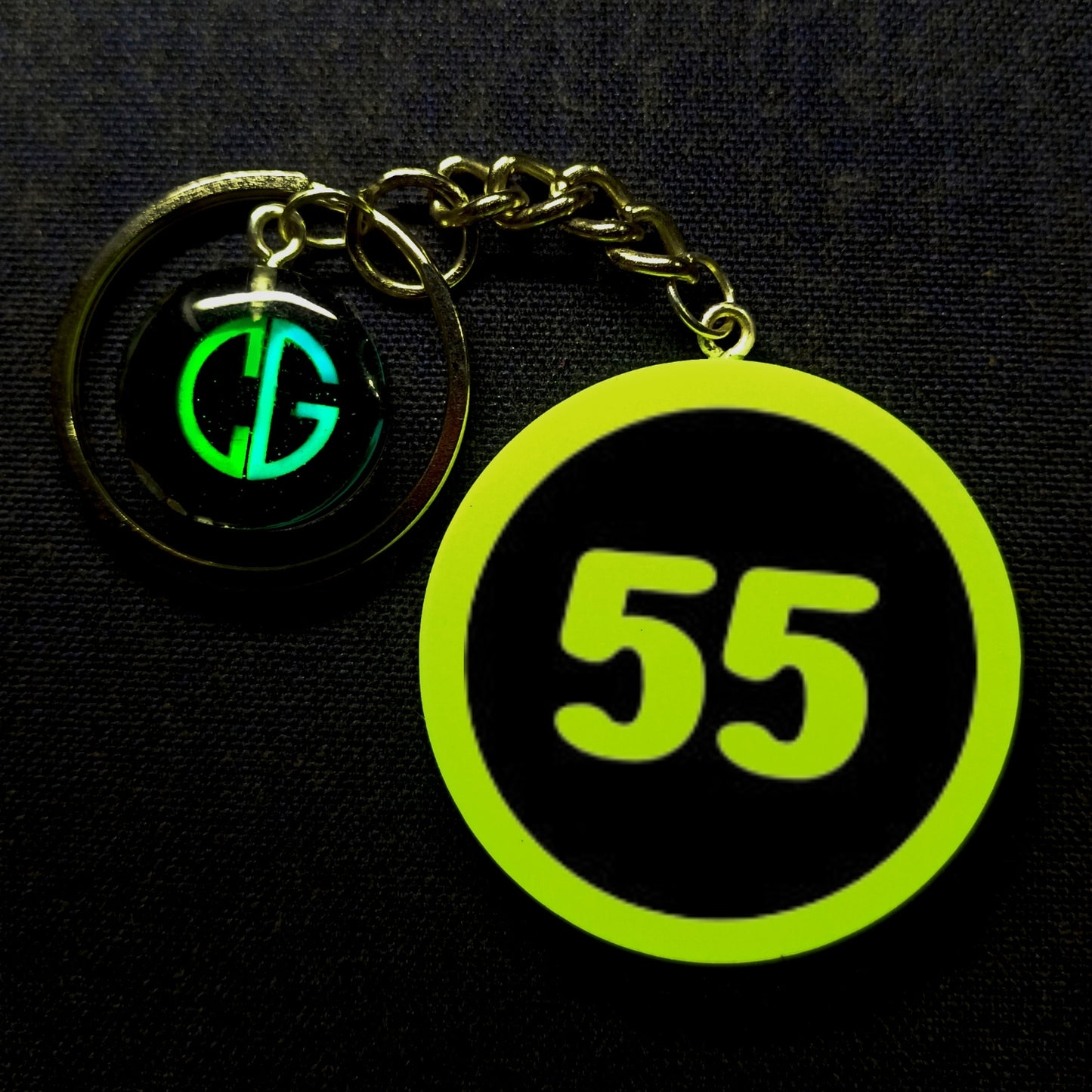 "55" Logo I Glow In Dark I Numbers.2