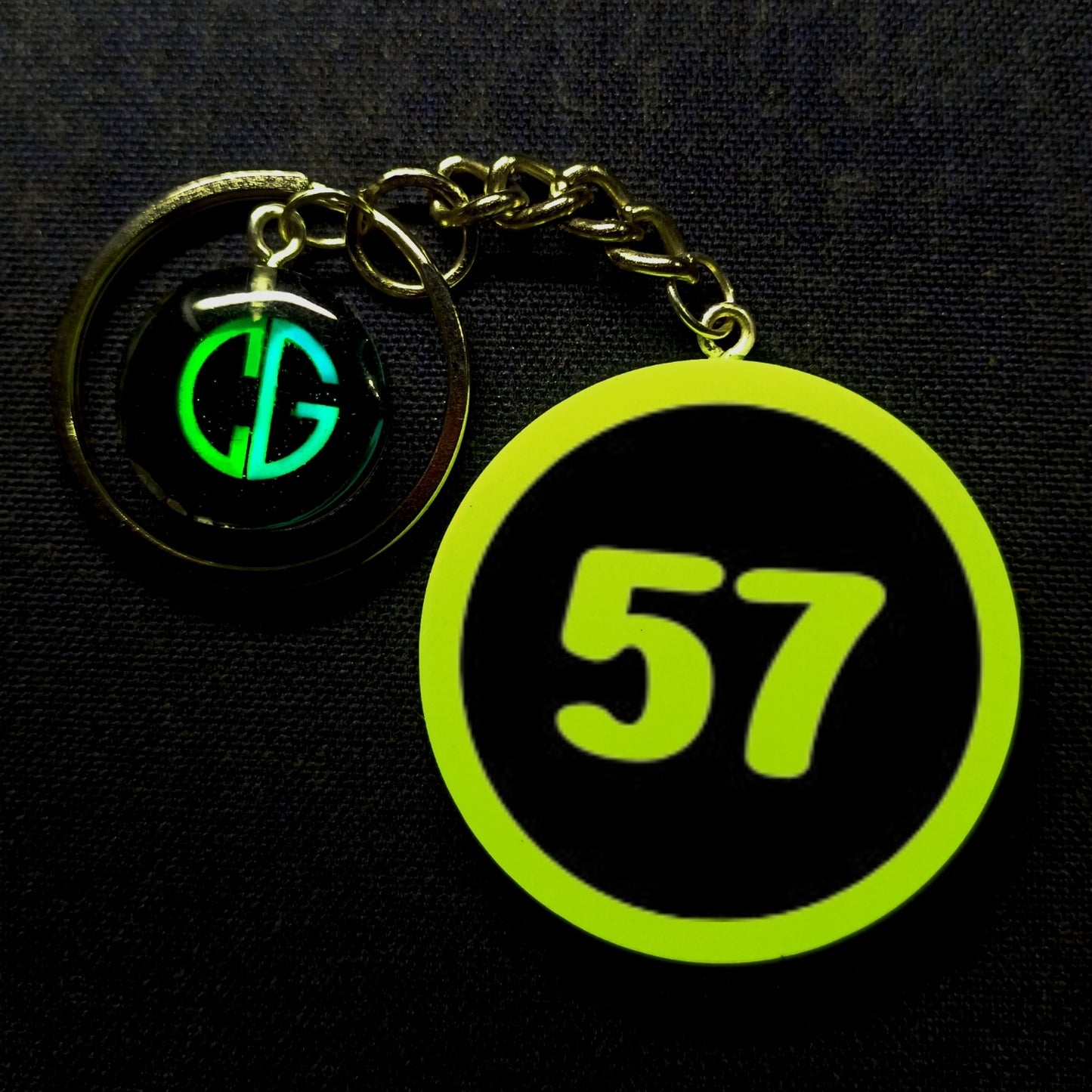 "57" Logo I Glow In Dark I Numbers.2