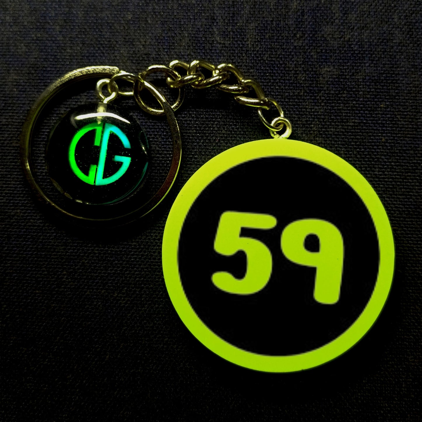"59" Logo I Glow In Dark I Numbers.2