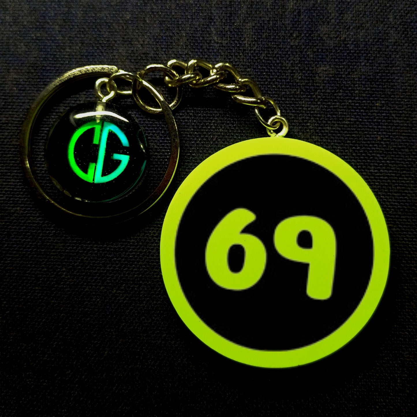 "69" Logo I Glow In Dark I Numbers.2