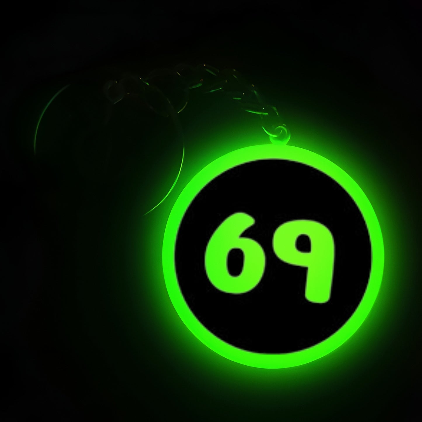 "69" Logo I Glow In Dark I Numbers.2