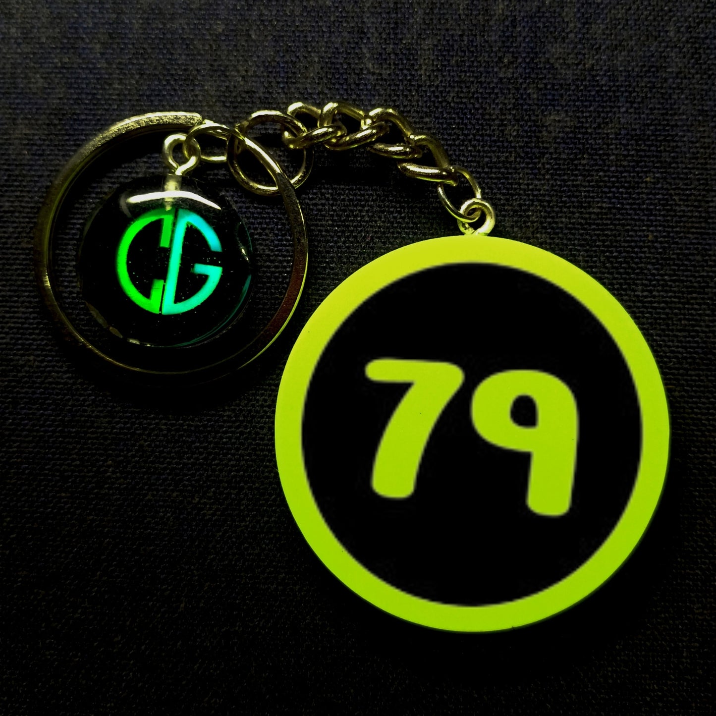 "79" Logo I Glow In Dark I Numbers.3