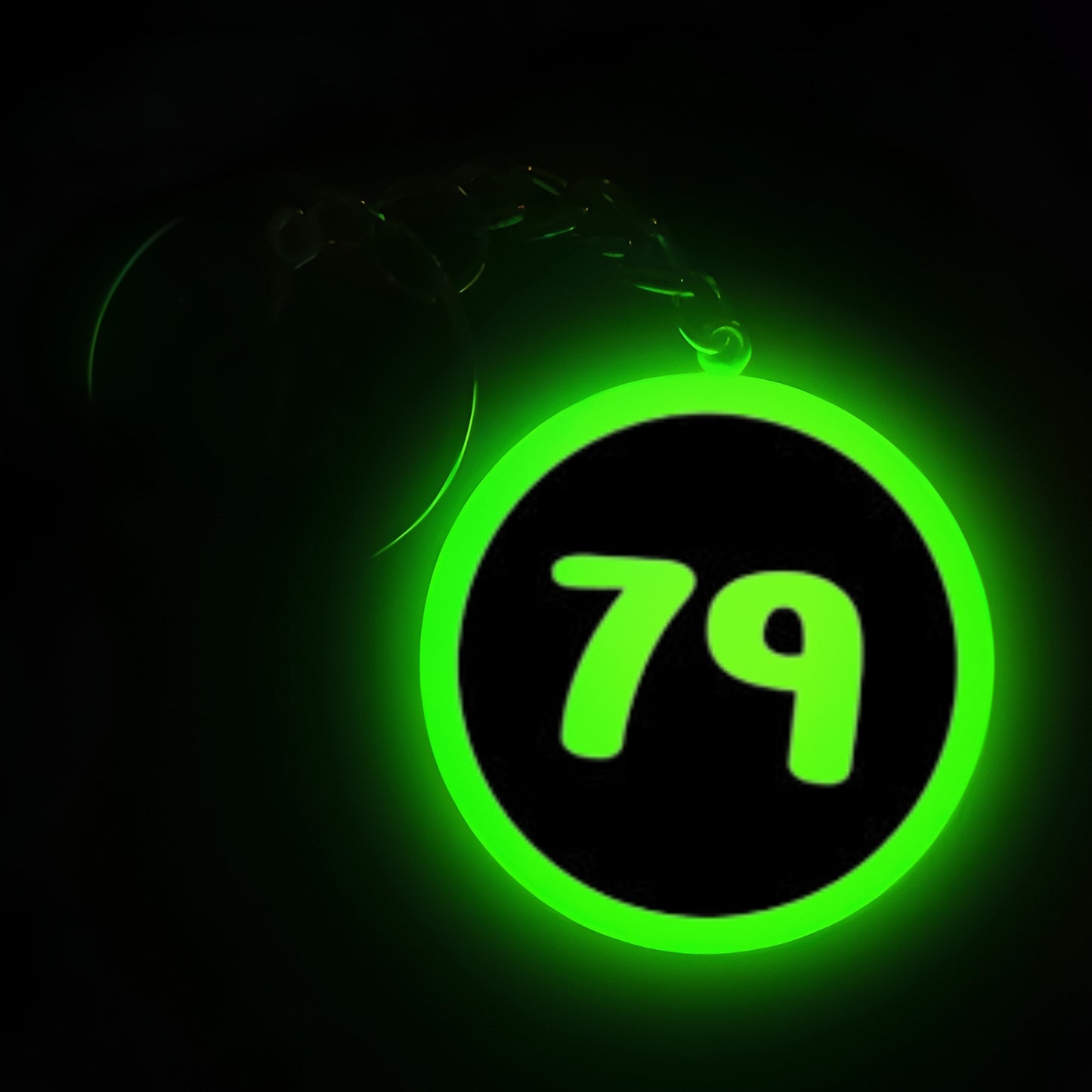 "79" Logo I Glow In Dark I Numbers.3