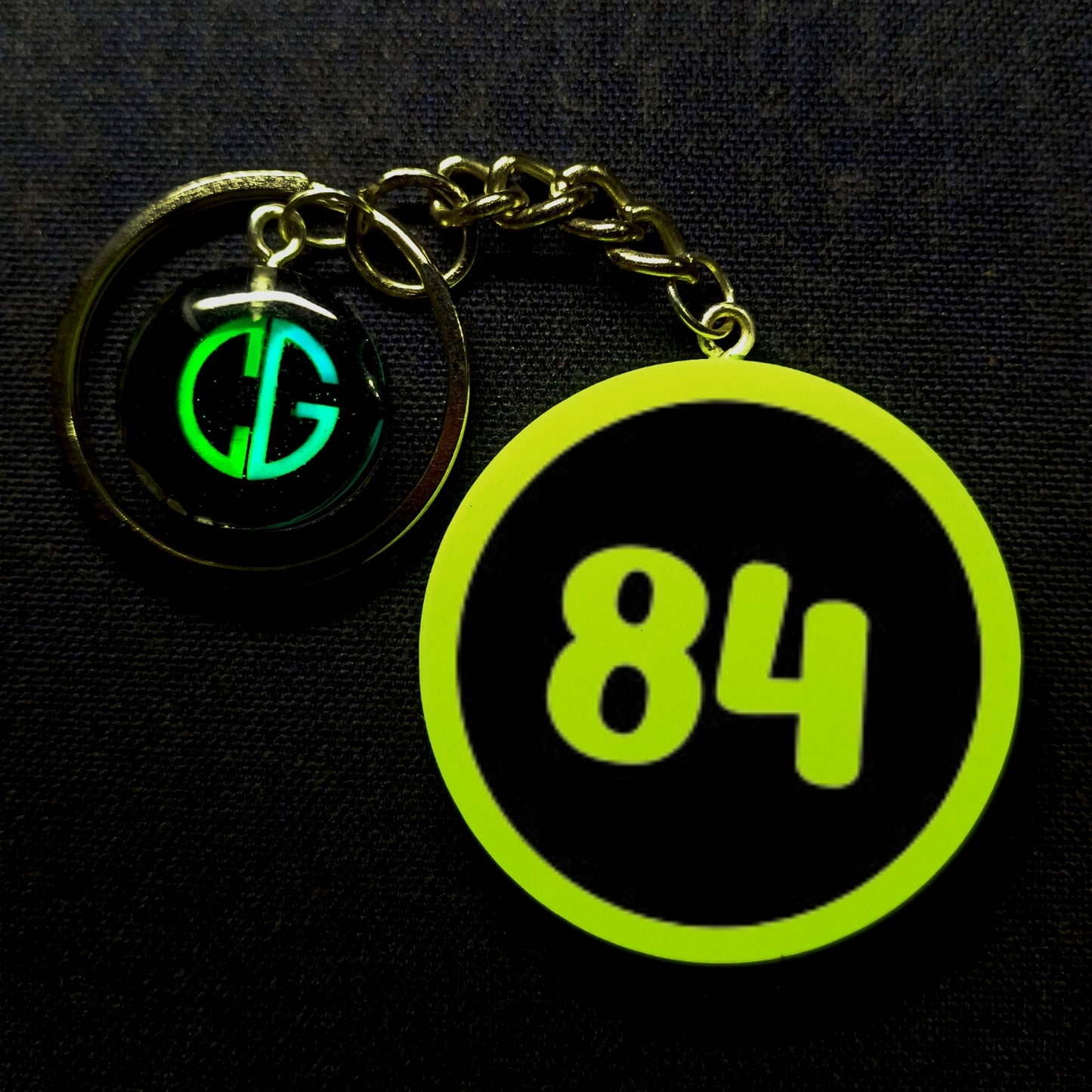 "84" Logo I Glow In Dark I Numbers.3
