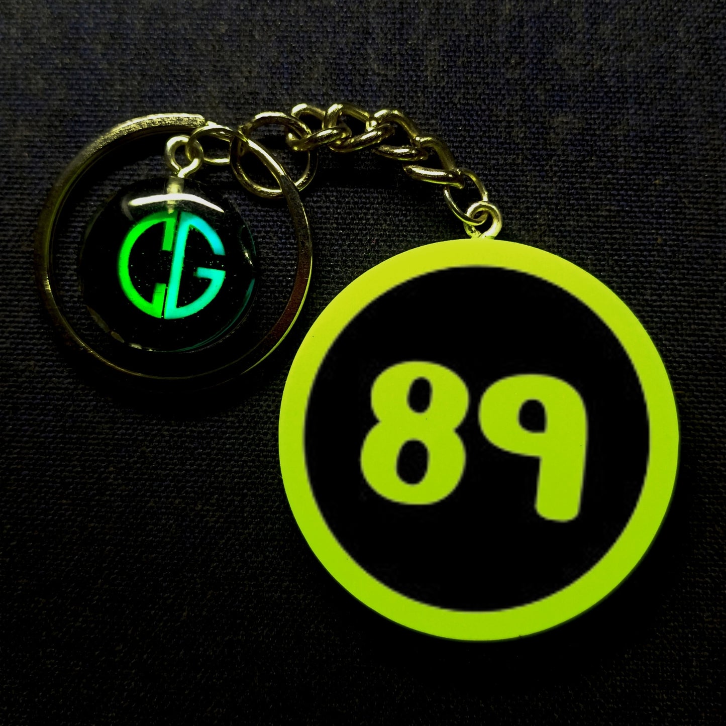 "89" Logo I Glow In Dark I Numbers.3