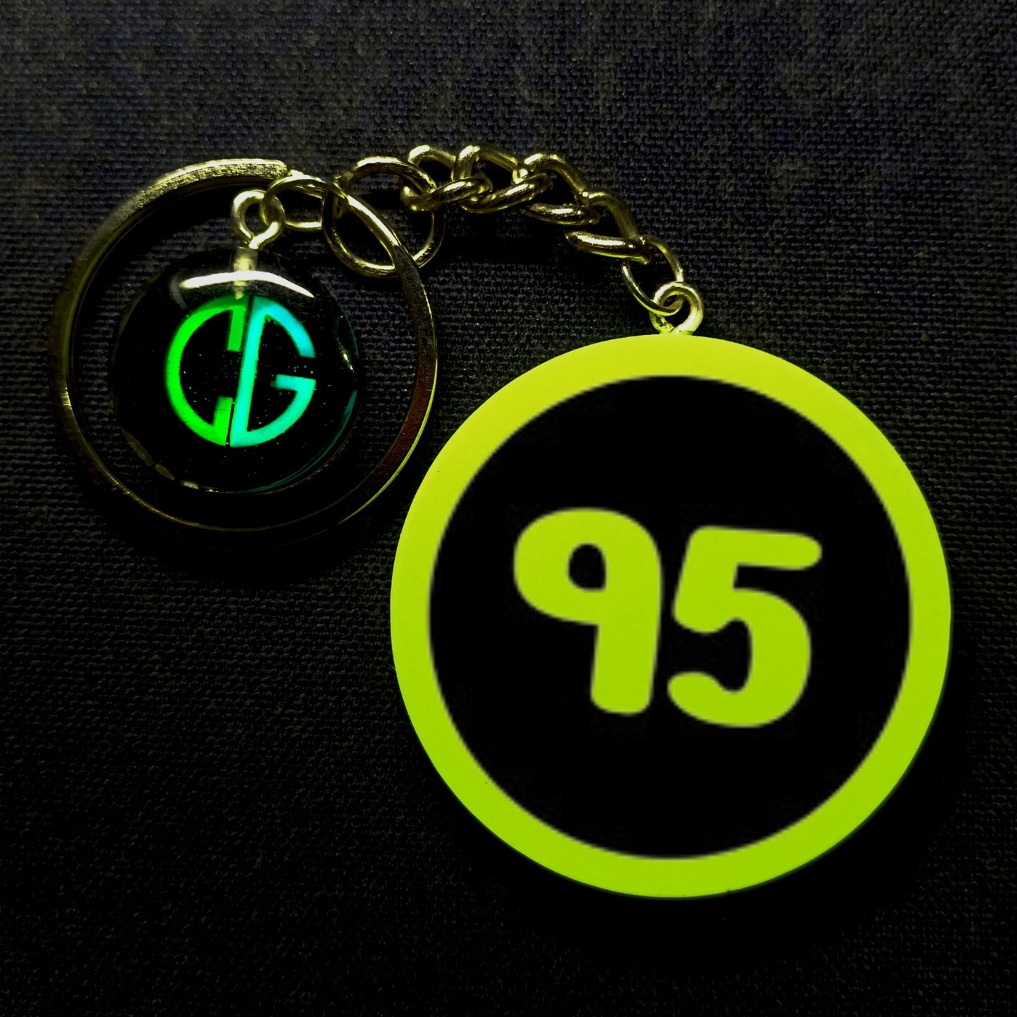 "95" Logo I Glow In Dark I Numbers.3