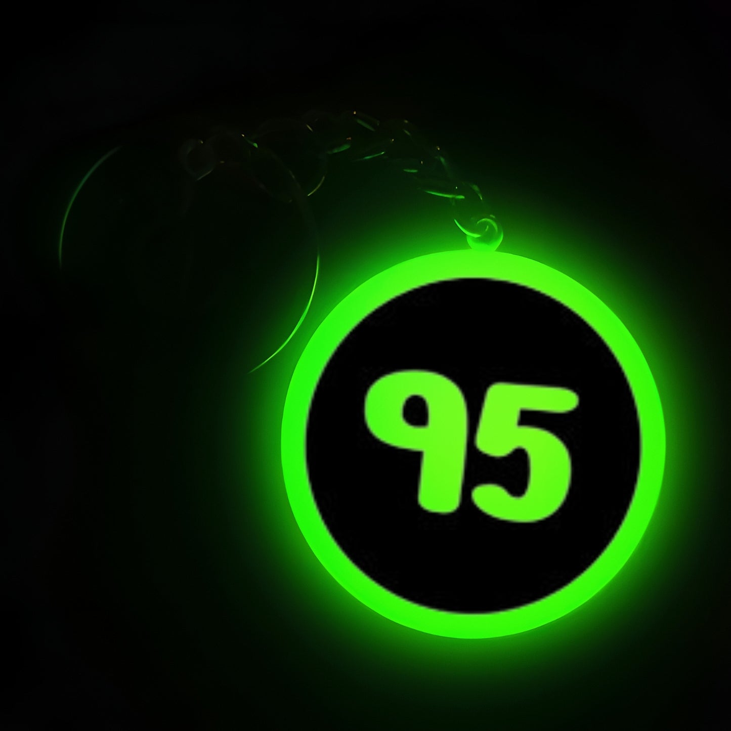 "95" Logo I Glow In Dark I Numbers.3