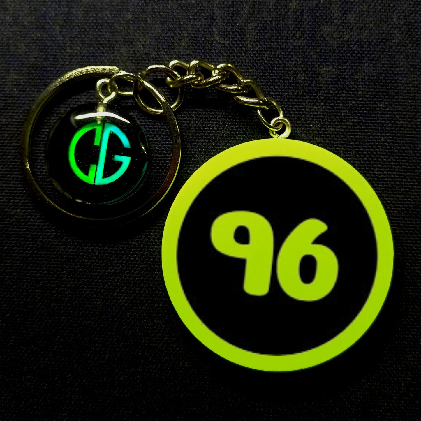 "96" Logo I Glow In Dark I Numbers.3