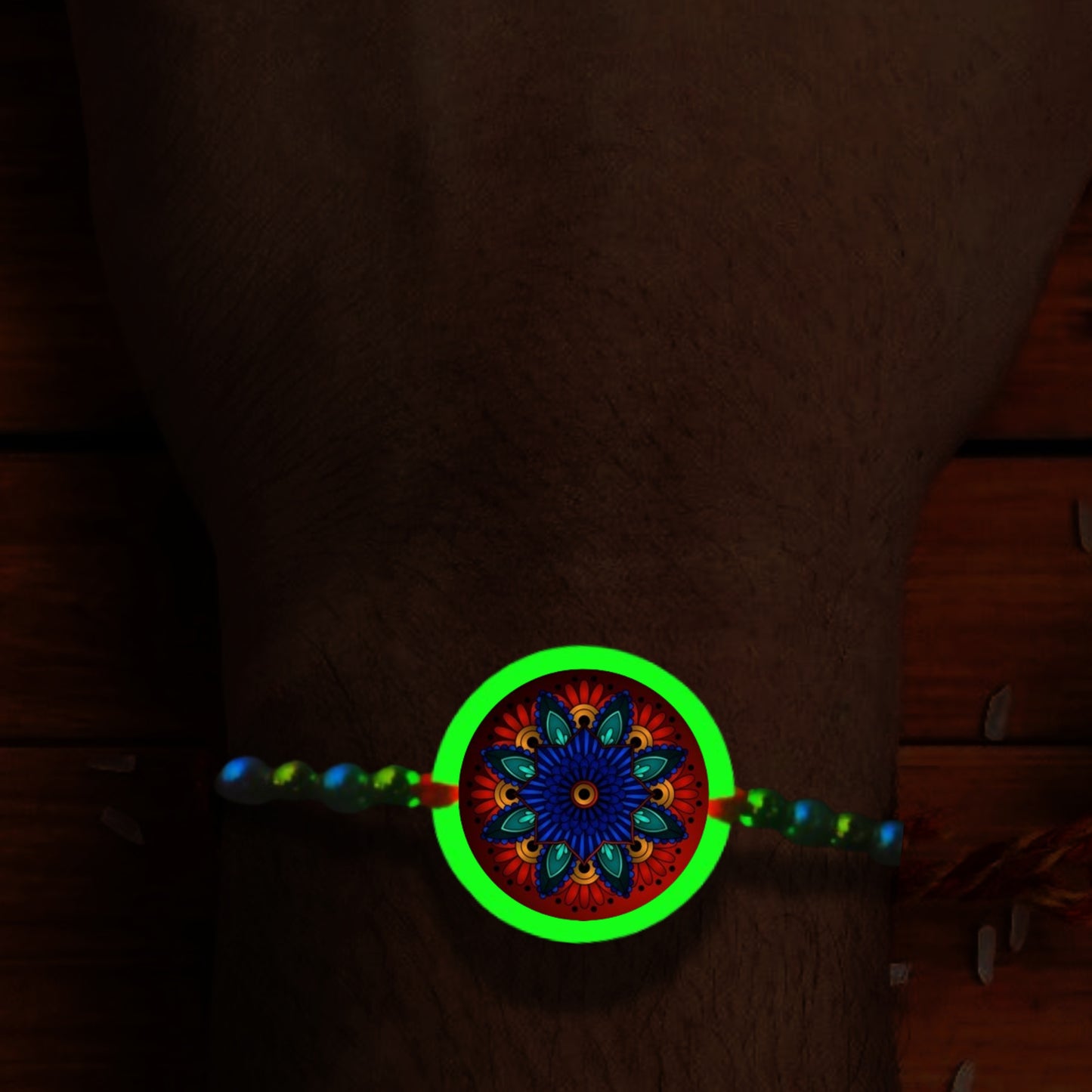 Glow In Dark Rakhi I Rakhi.1.1
