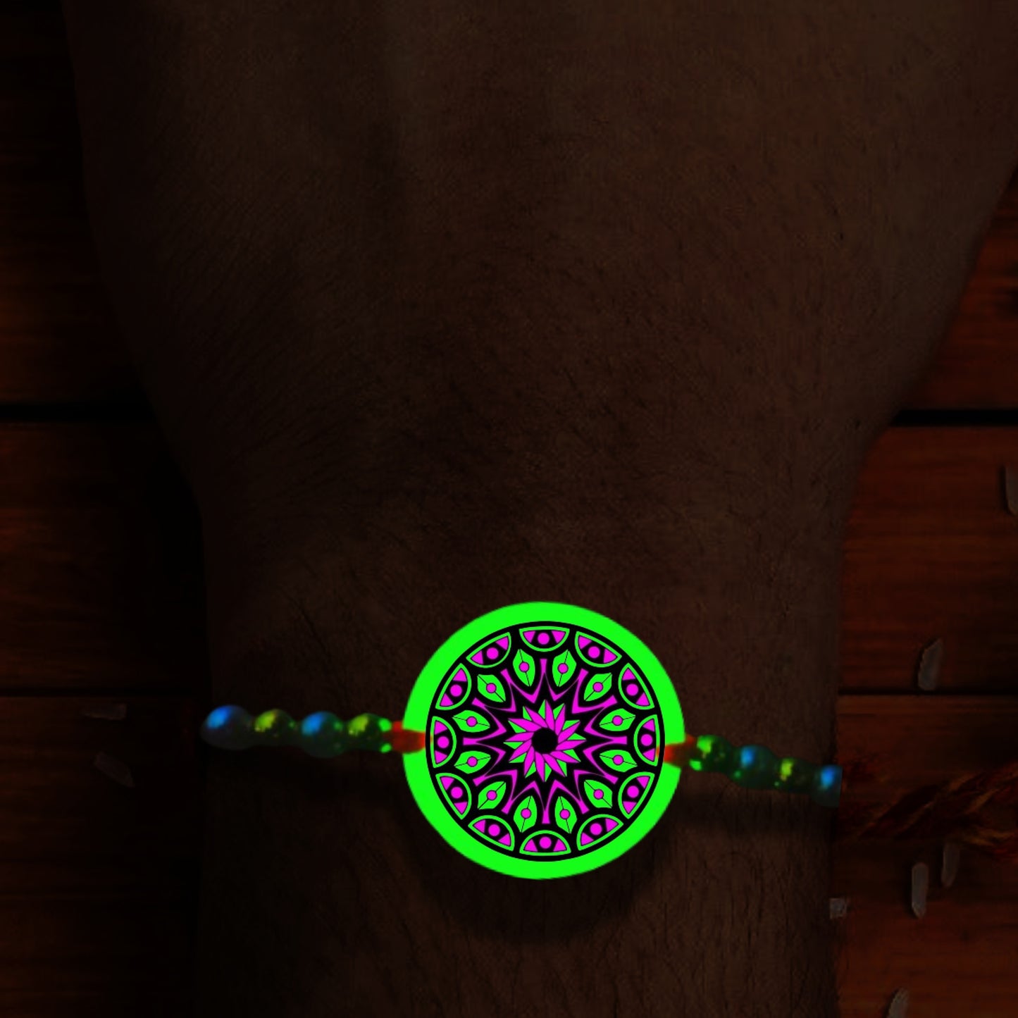 Glow In Dark Rakhi I rakhi.1.46