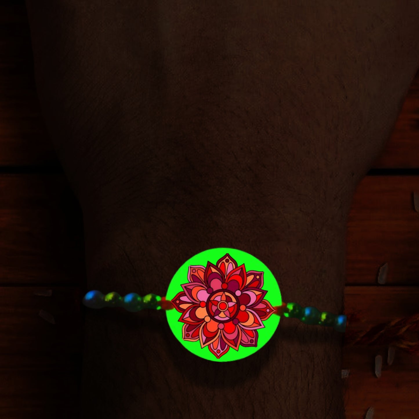 Glow In Dark Rakhi I rakhi.1.50