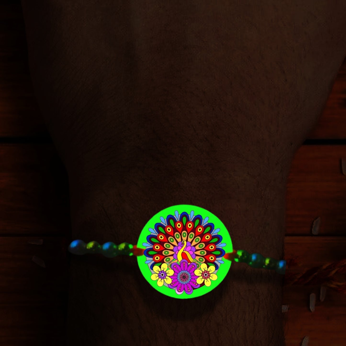 Glow In Dark Rakhi I rakhi.1.61