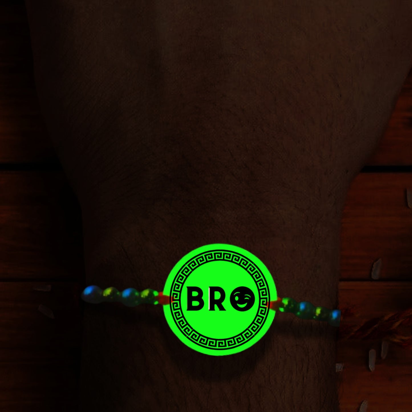 Glow In Dark Rakhi I rakhi.1.68