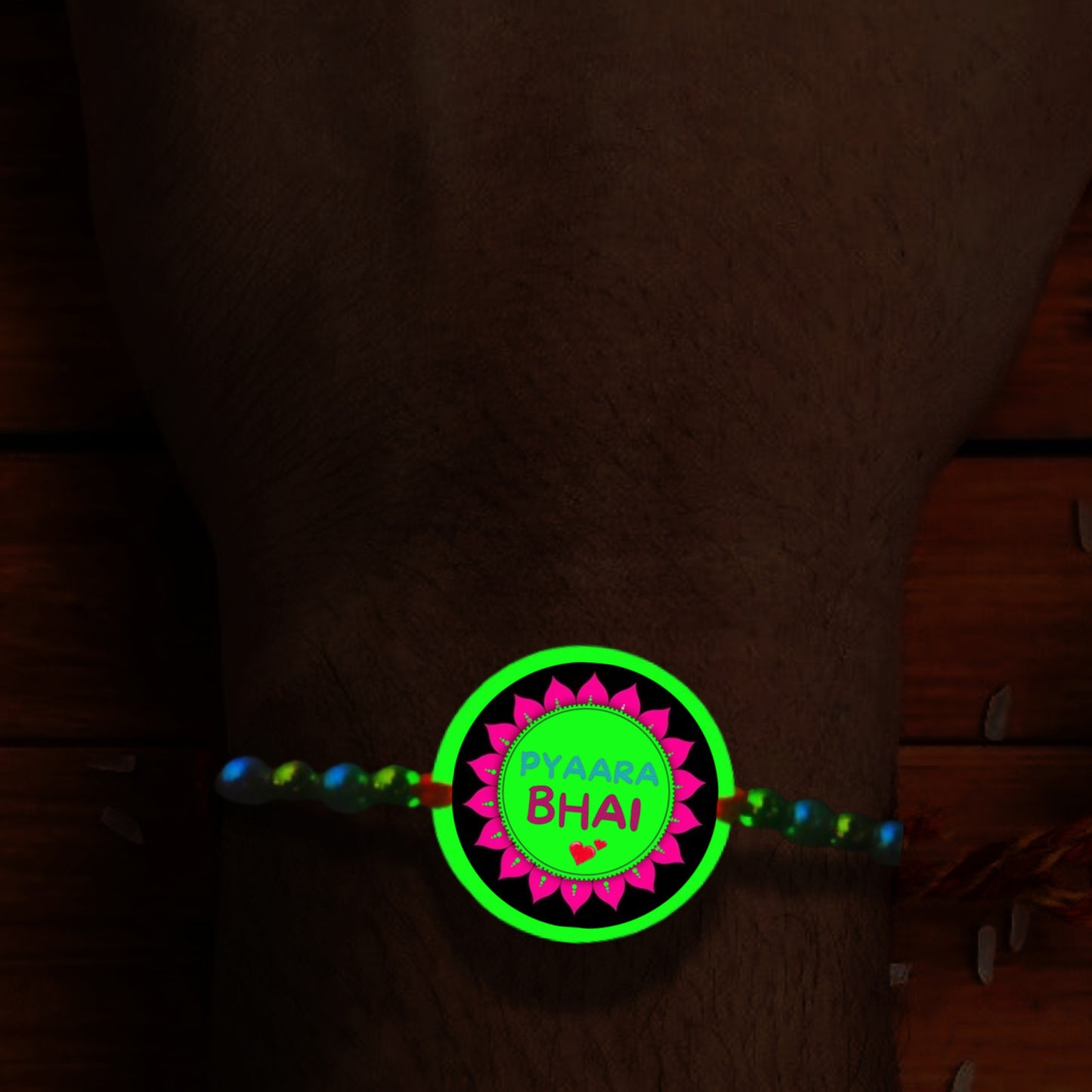 Glow In Dark Rakhi I rakhi.1.73