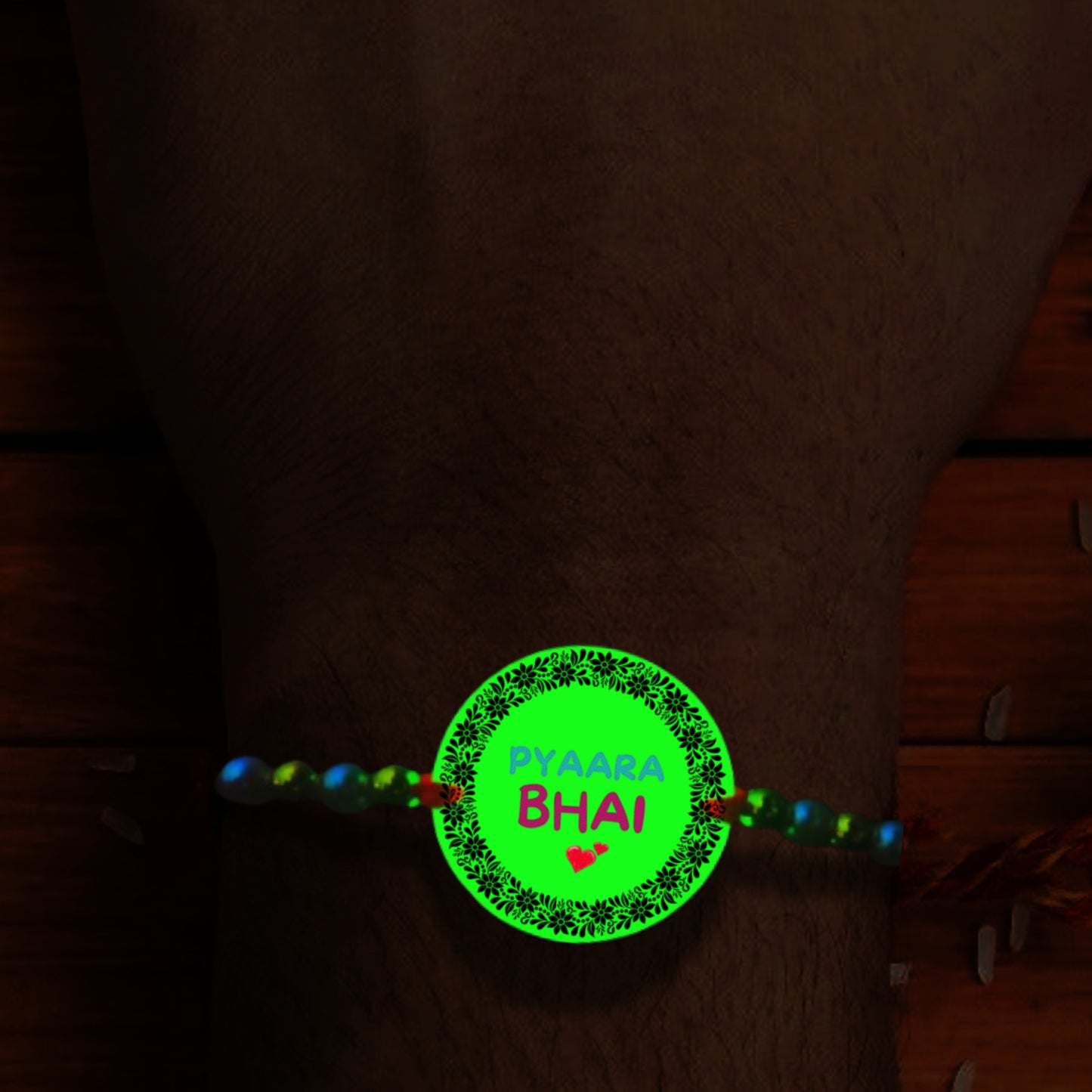 Glow In Dark Rakhi I rakhi.1.74
