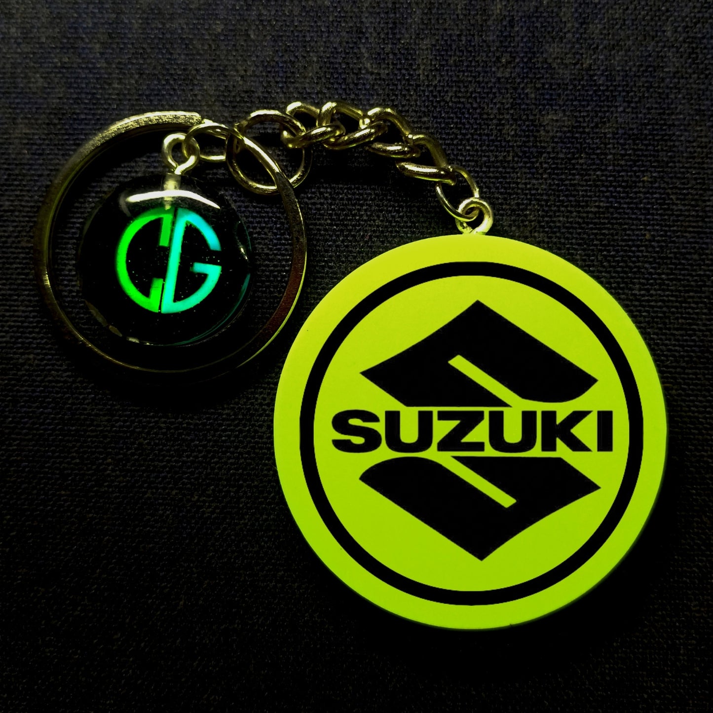 Suzuki I Glow In Dark I Car Logo.1