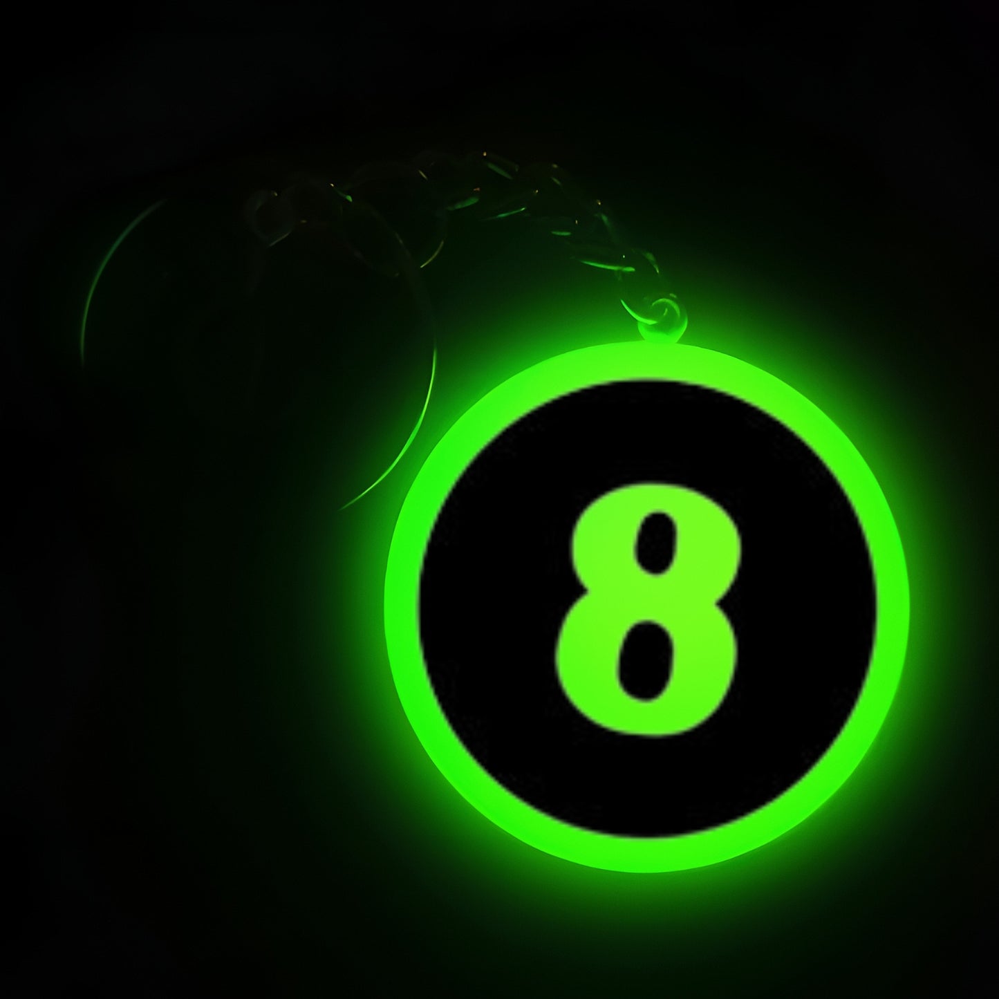 "8" Logo I Glow In Dark I Numbers.