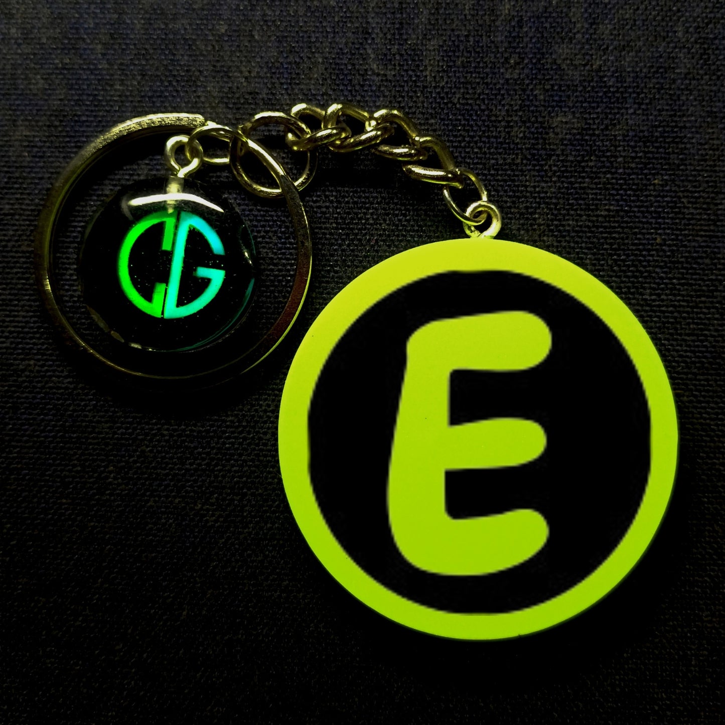 "E" Font I Glow In Dark I Alphabets