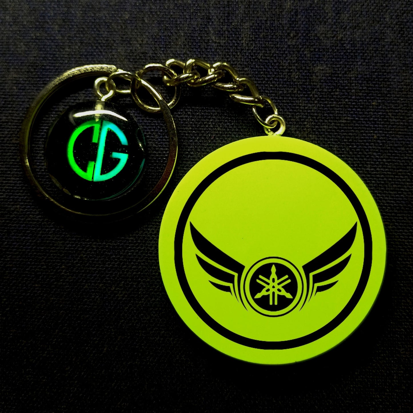 Fling Yamaha logo I Glow In Dark I Bike.1
