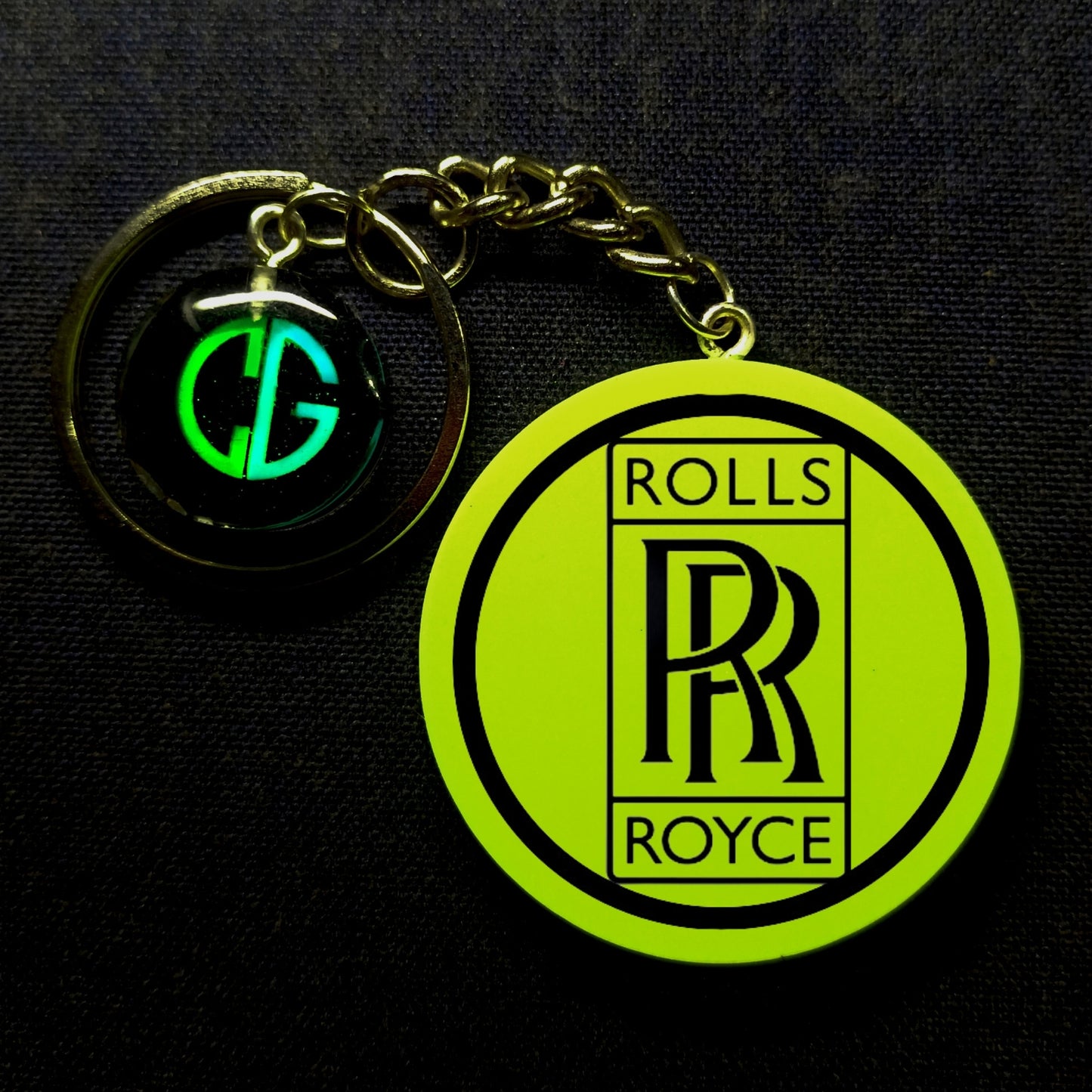 Rolls Royce I Glow In Dark I Car Logo.1