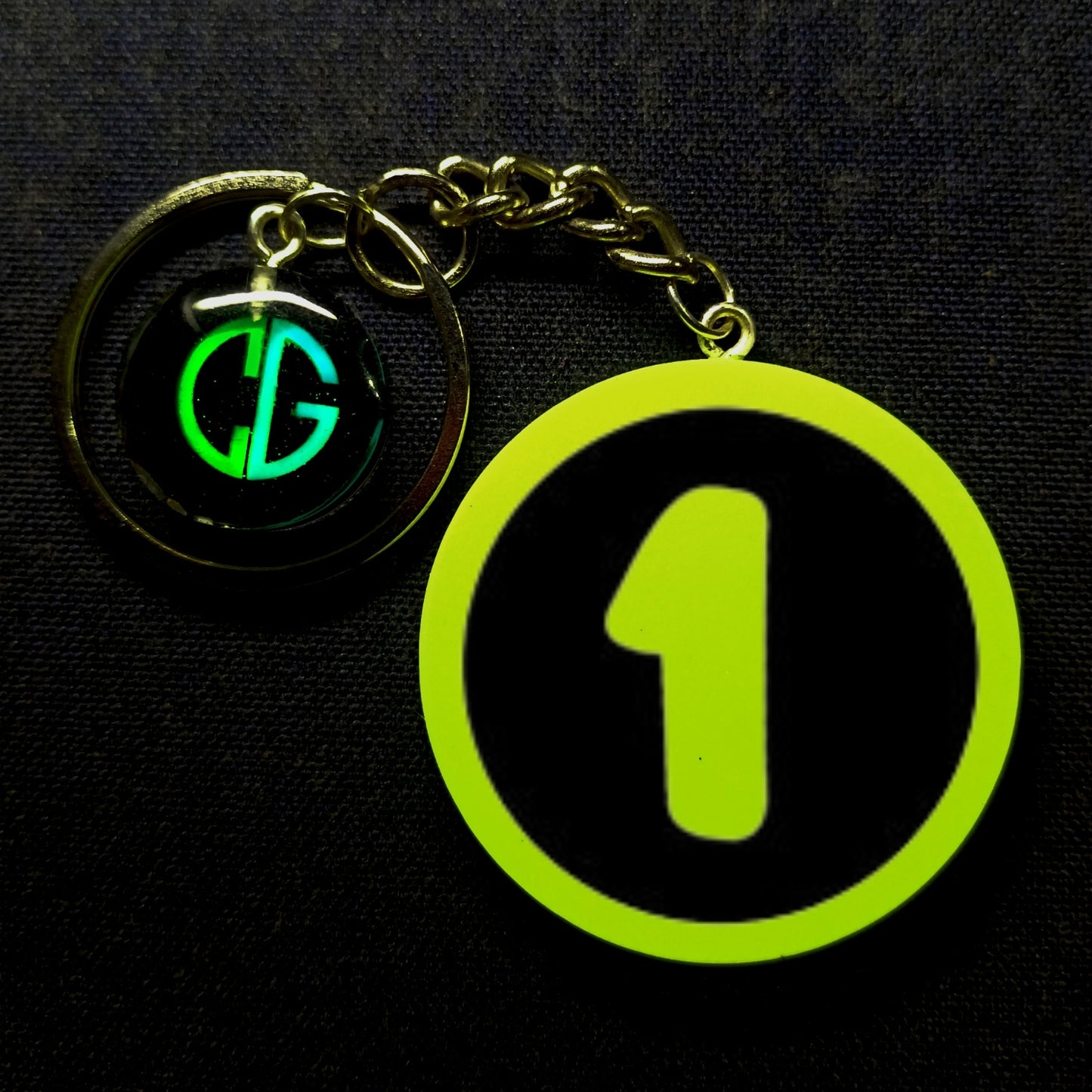 "1" Logo I Glow In Dark I Numbers.1