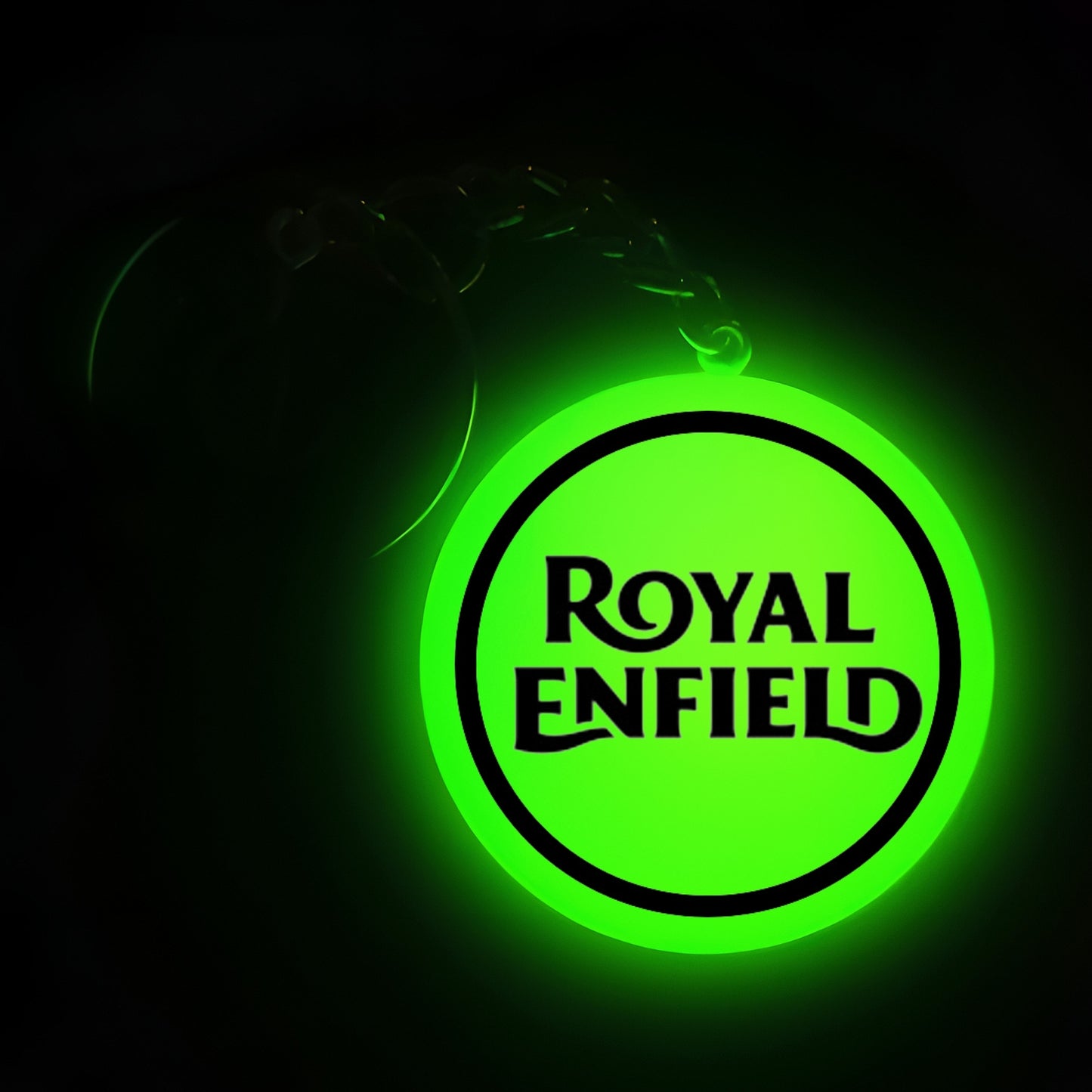 Royal Enfield logo I Glow In Dark I Bike.1