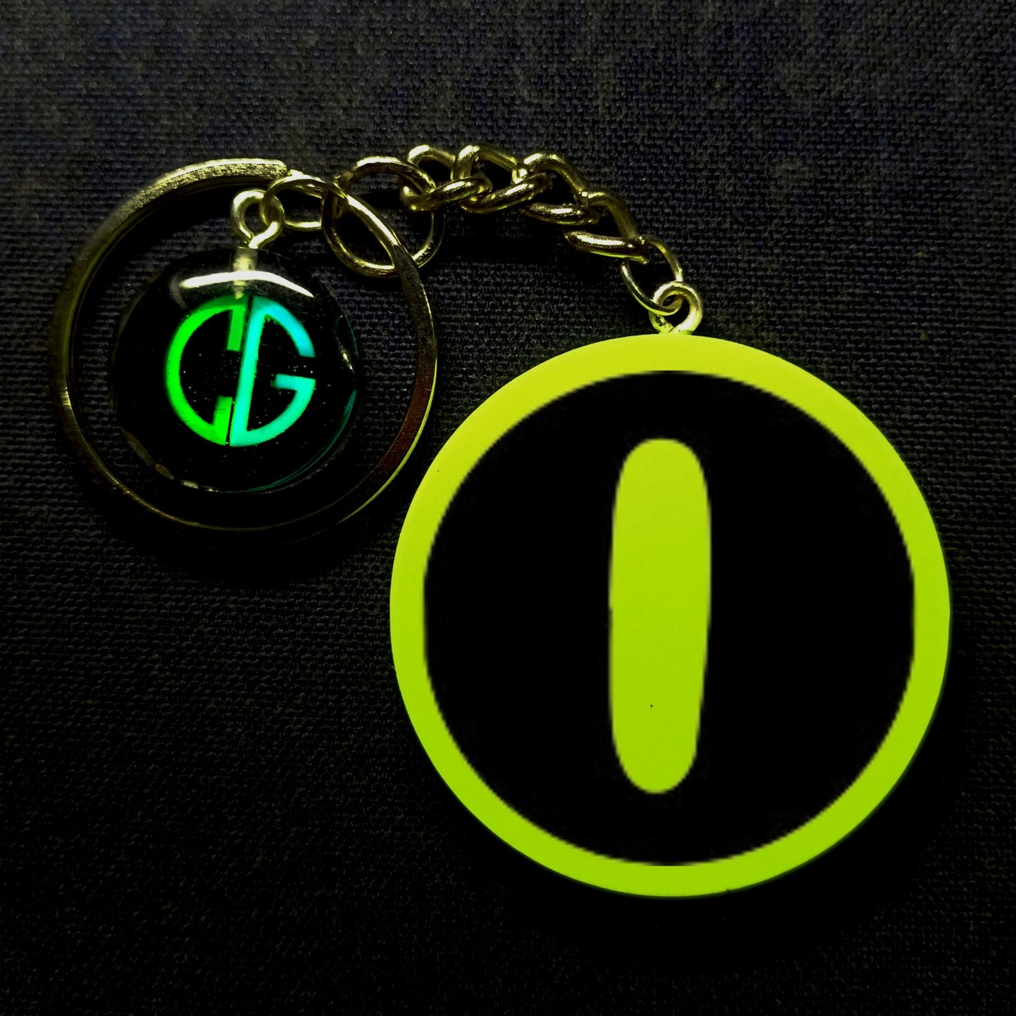 "I" Font I Glow In Dark I Alphabets
