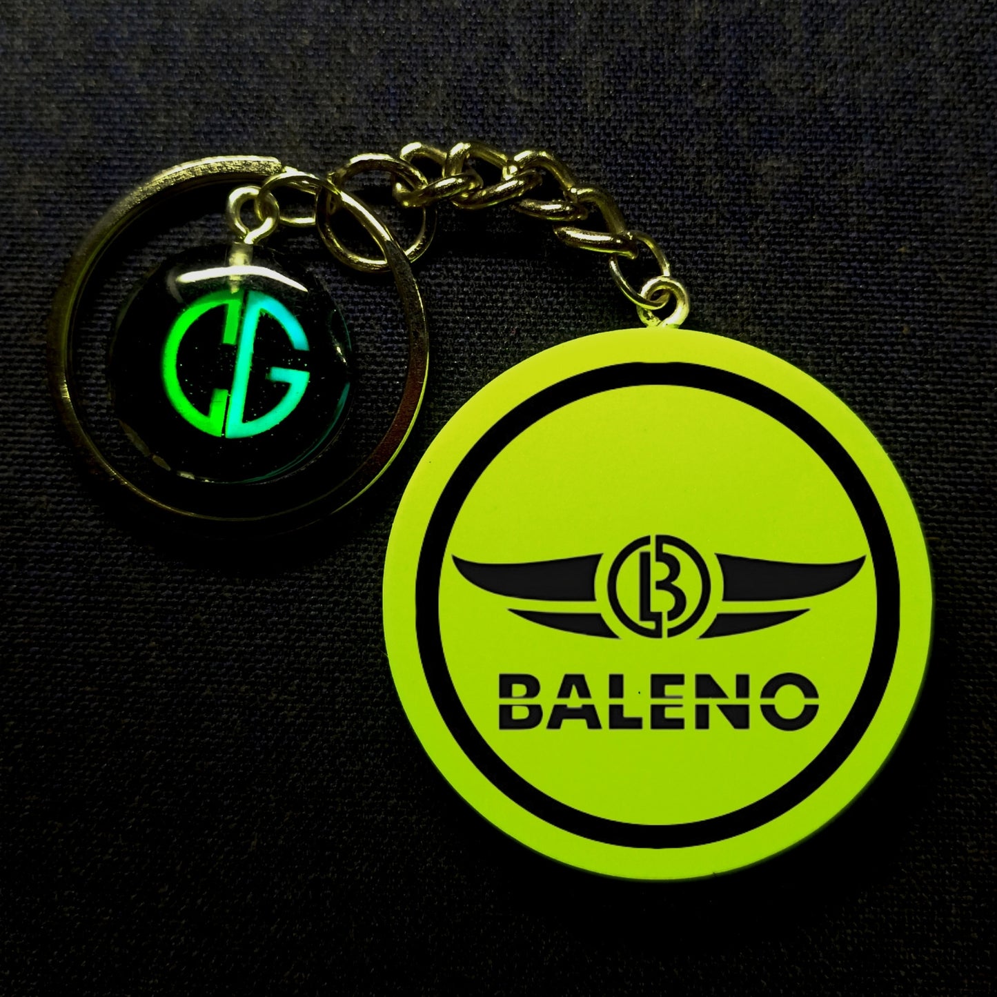 Baleno (1) I Glow In Dark I Car Logo.1