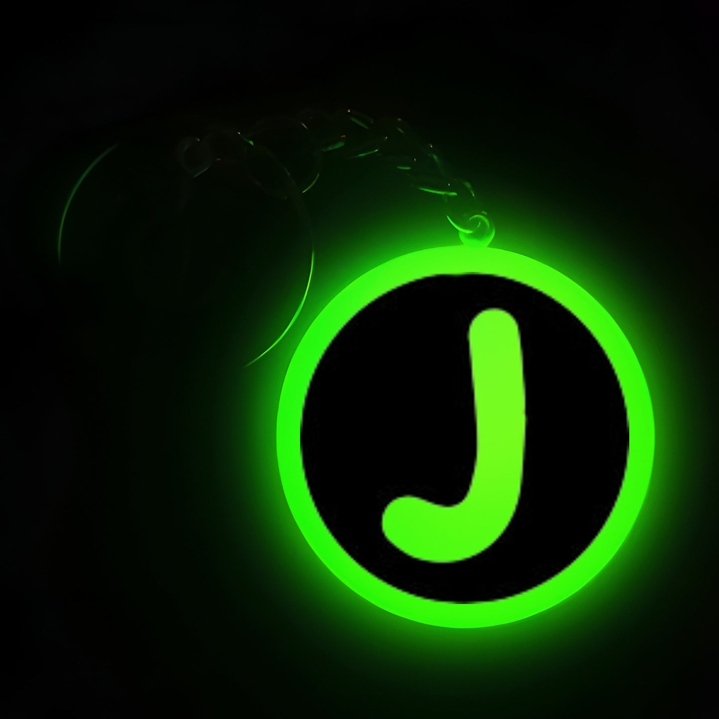 "J" Font I Glow In Dark I Alphabets