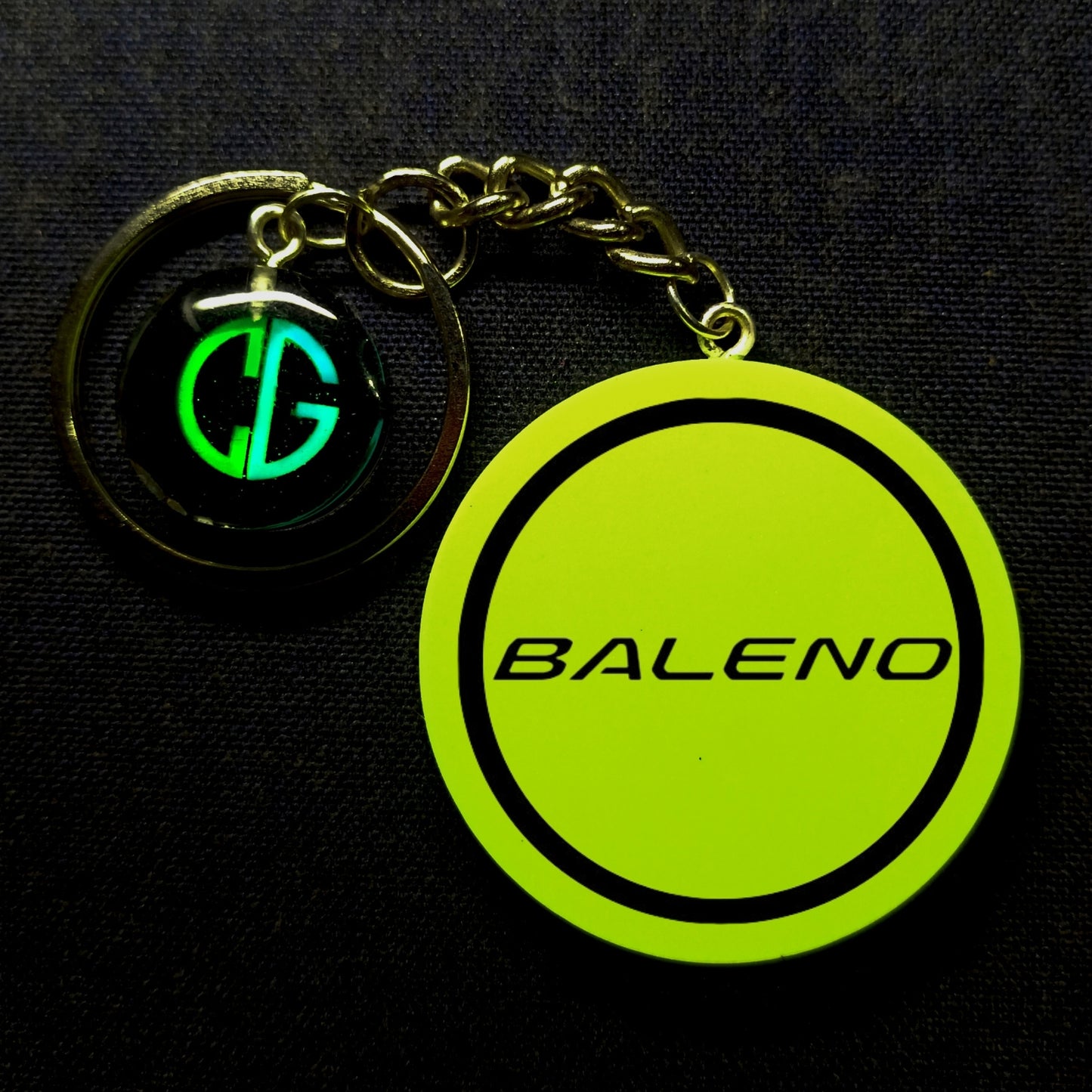Baleno (2) I Glow In Dark I Car Logo.1
