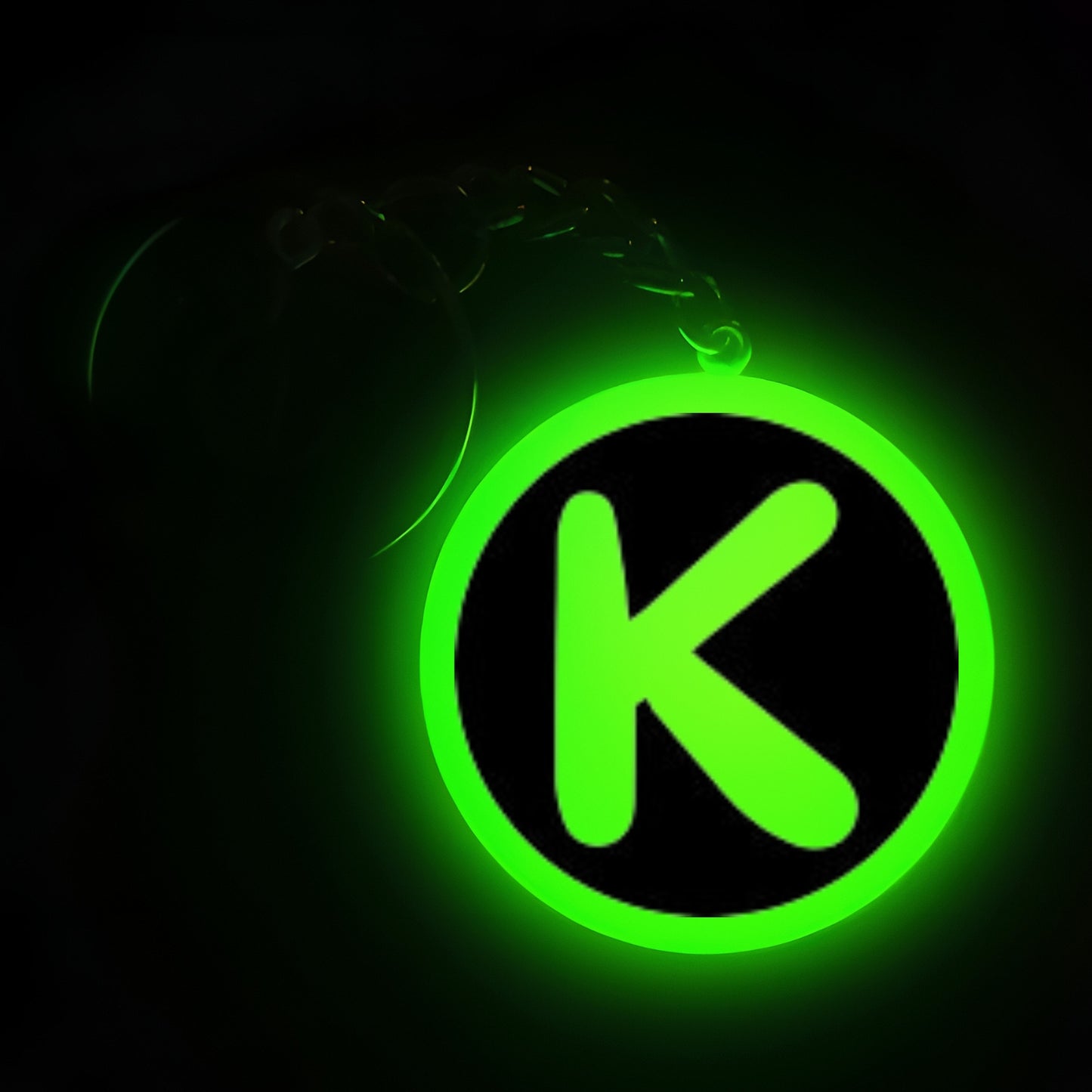 "K" Font I Glow In Dark I Alphabets