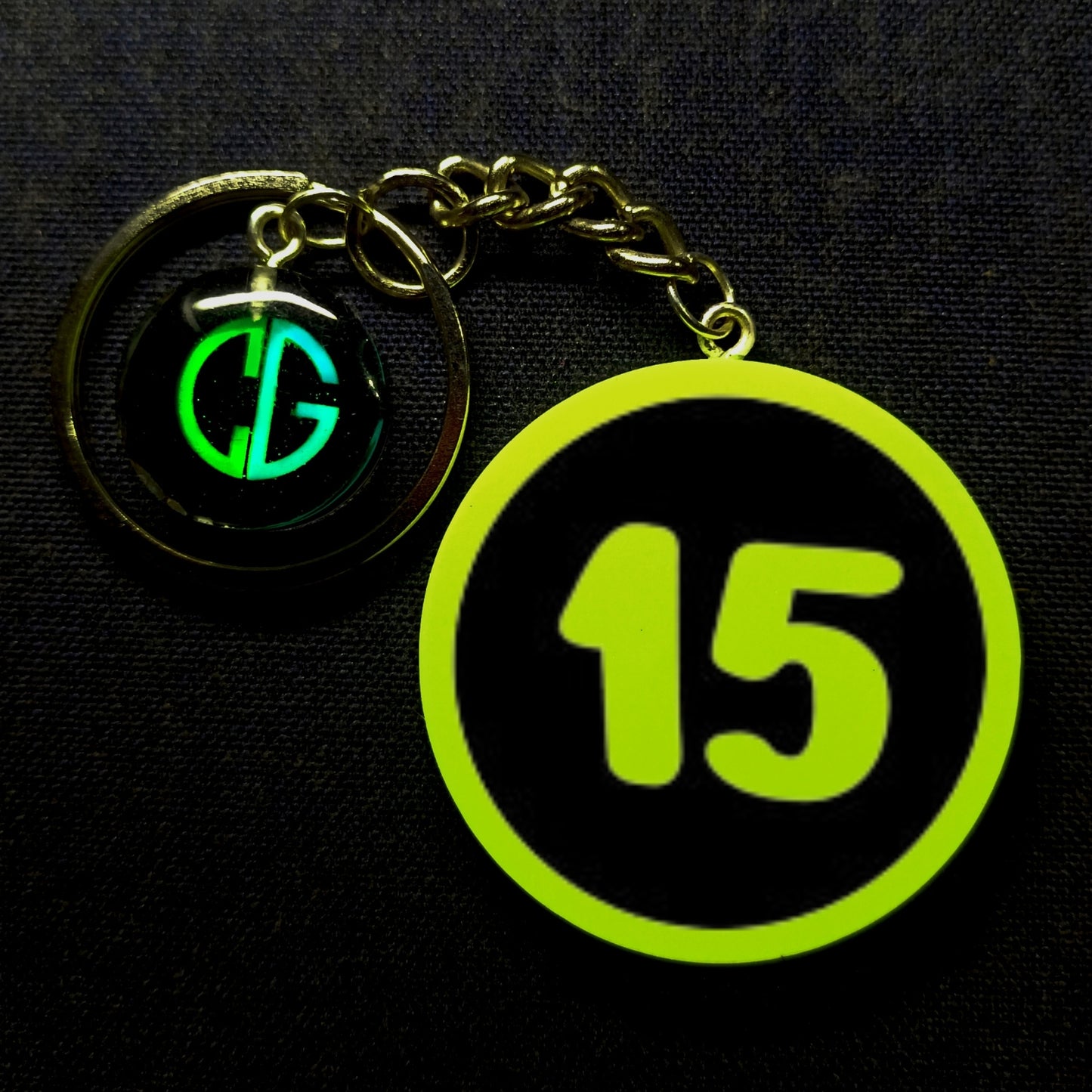 "15" Logo I Glow In Dark I Numbers.1
