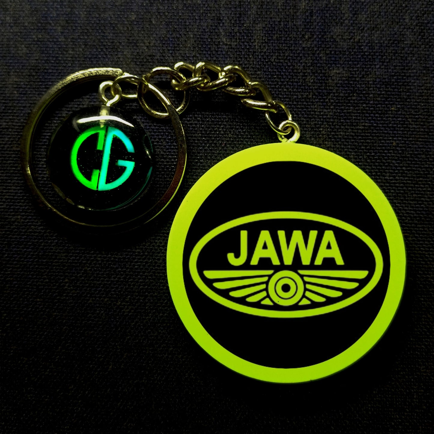 Jawa Logo I Glow In Dark I Bike.1