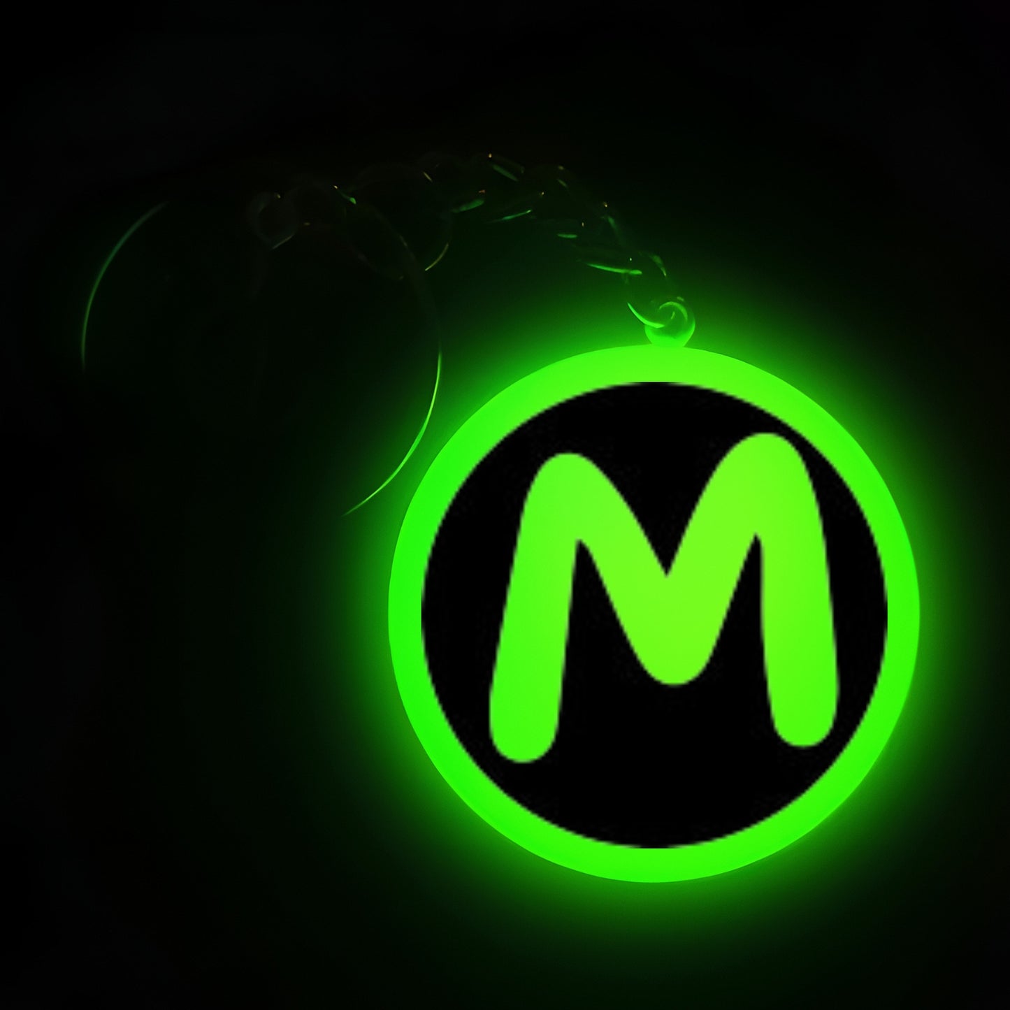 "M" Font I Glow In Dark I Alphabets