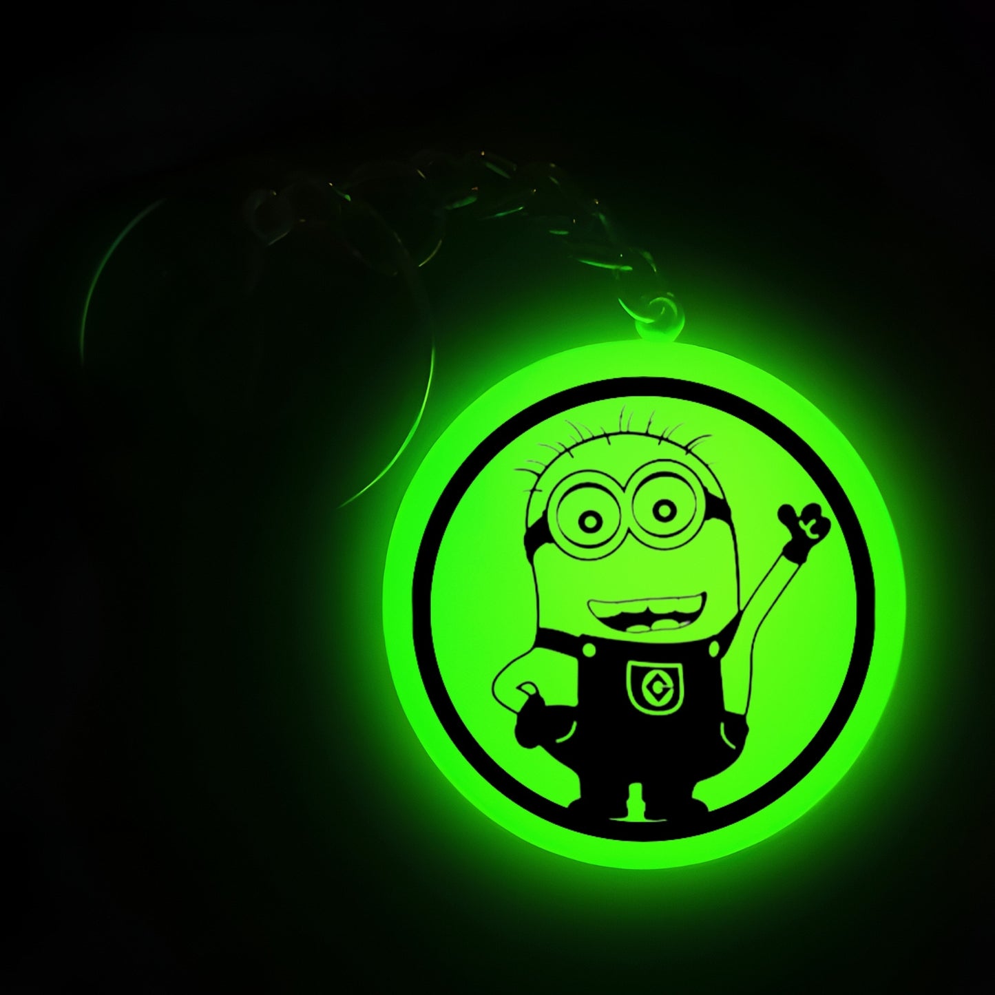 Glowing Minion I Glow In Dark I Cartoon.1