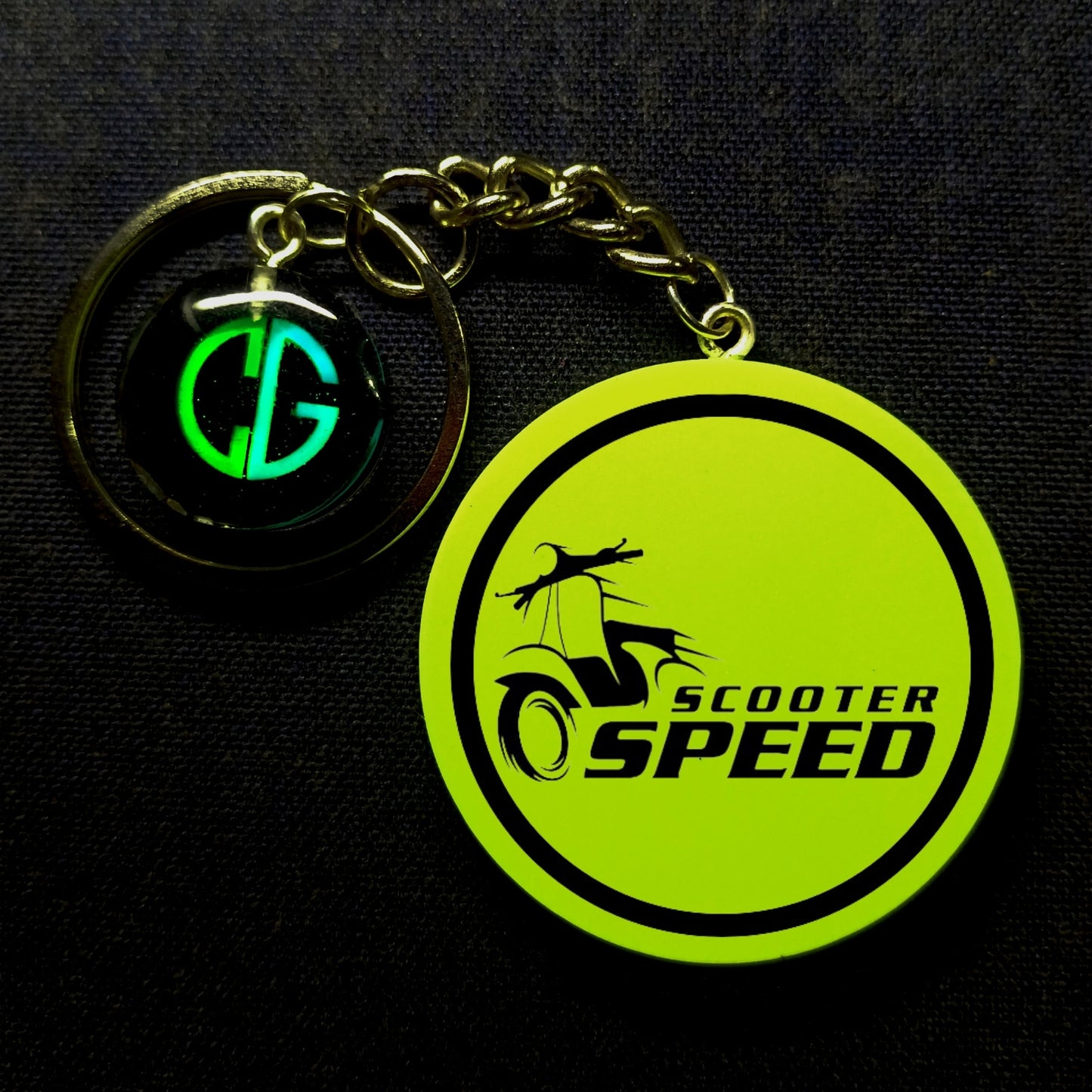 Scooter Speed Logo I Glow In Dark I Bike.1
