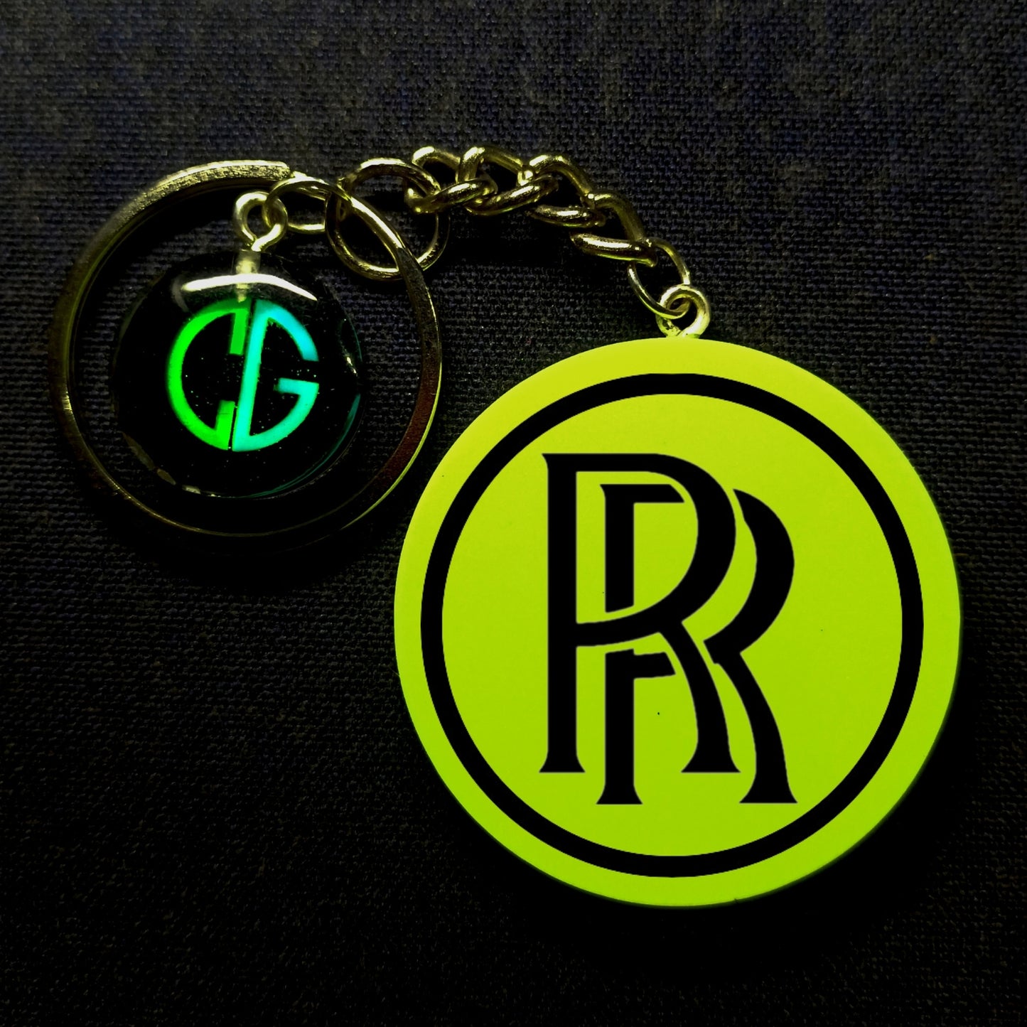 Rolls Royce (R) I Glow In Dark I Car Logo.1
