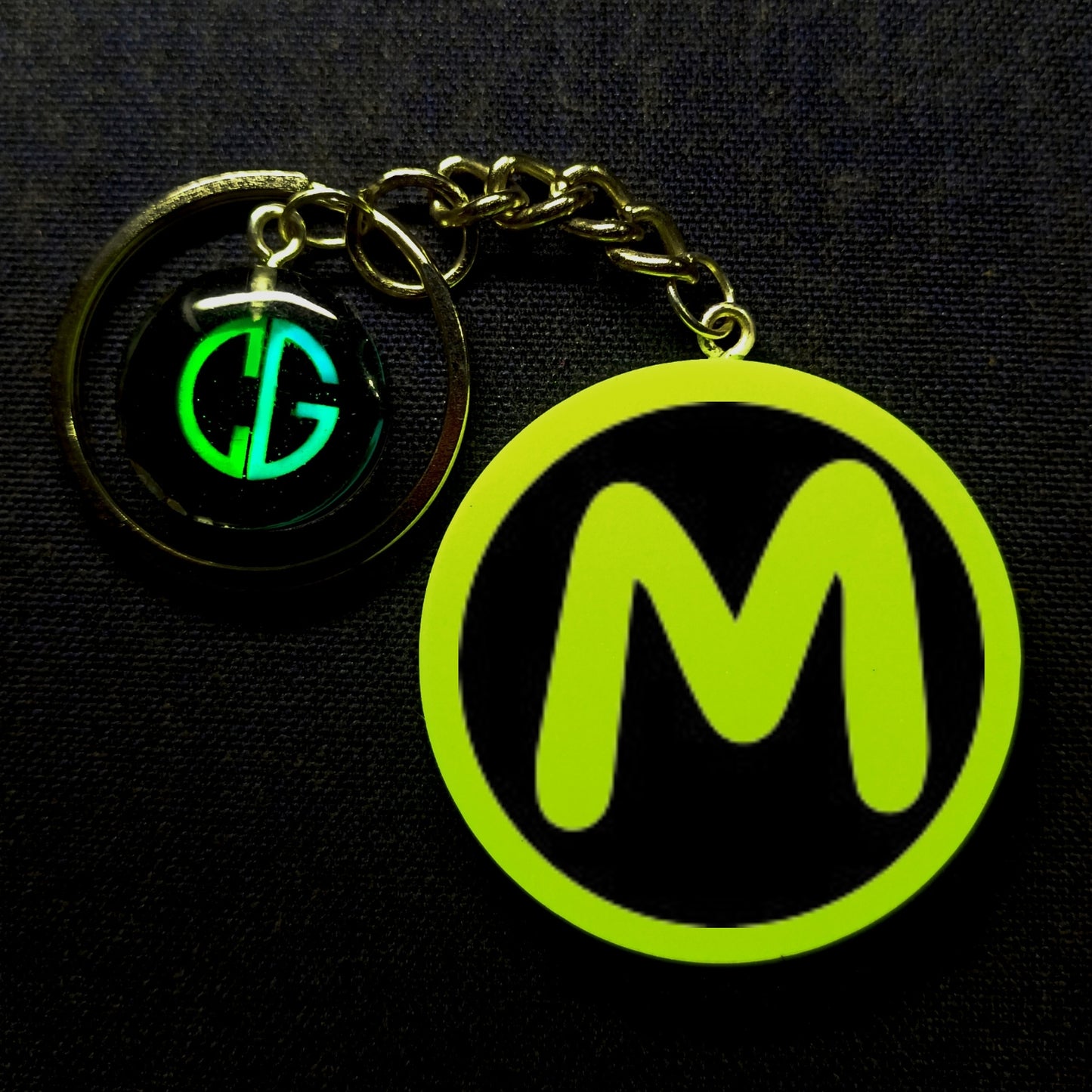 "M" Font I Glow In Dark I Alphabets