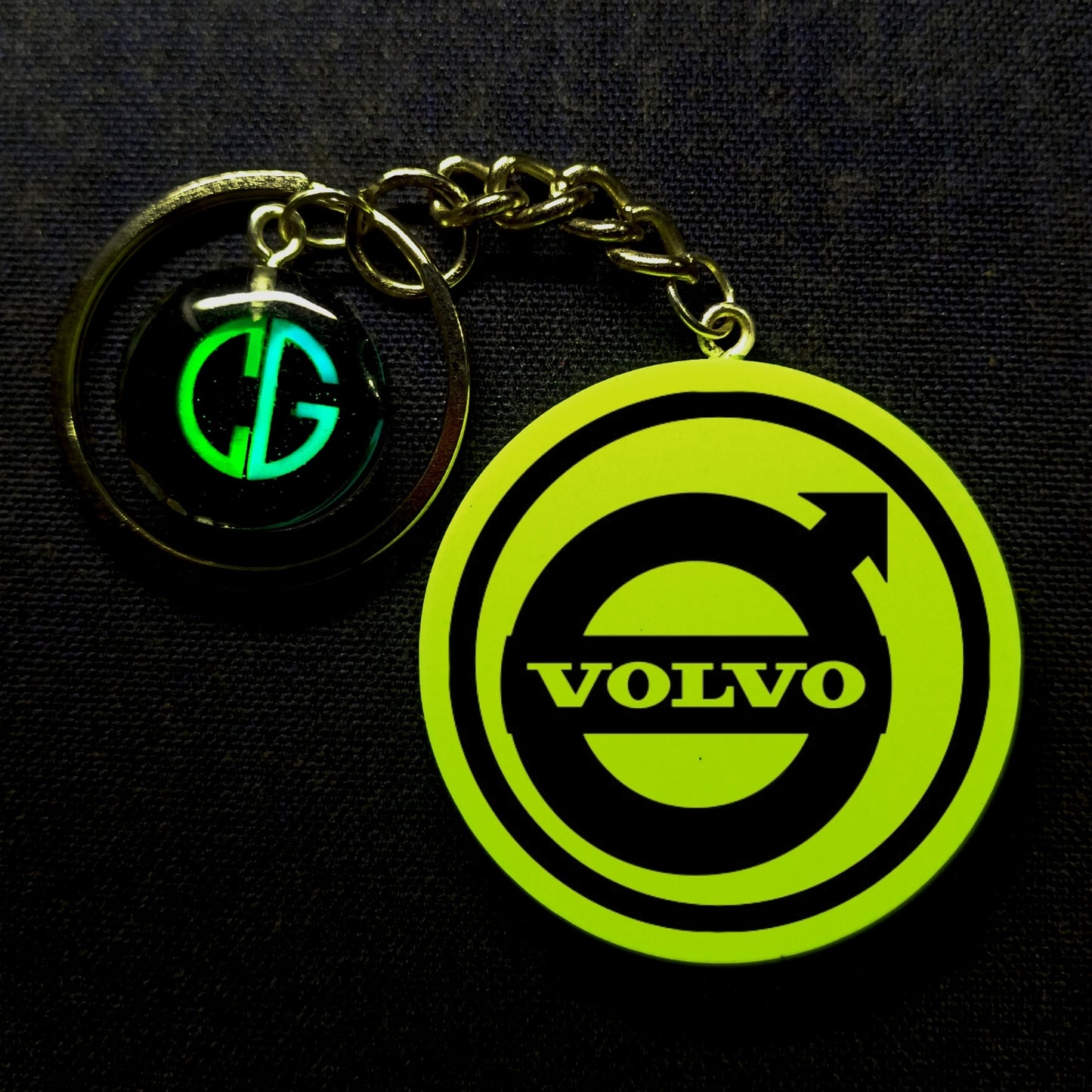 Volvo (1) I Glow In Dark I Car Logo.1