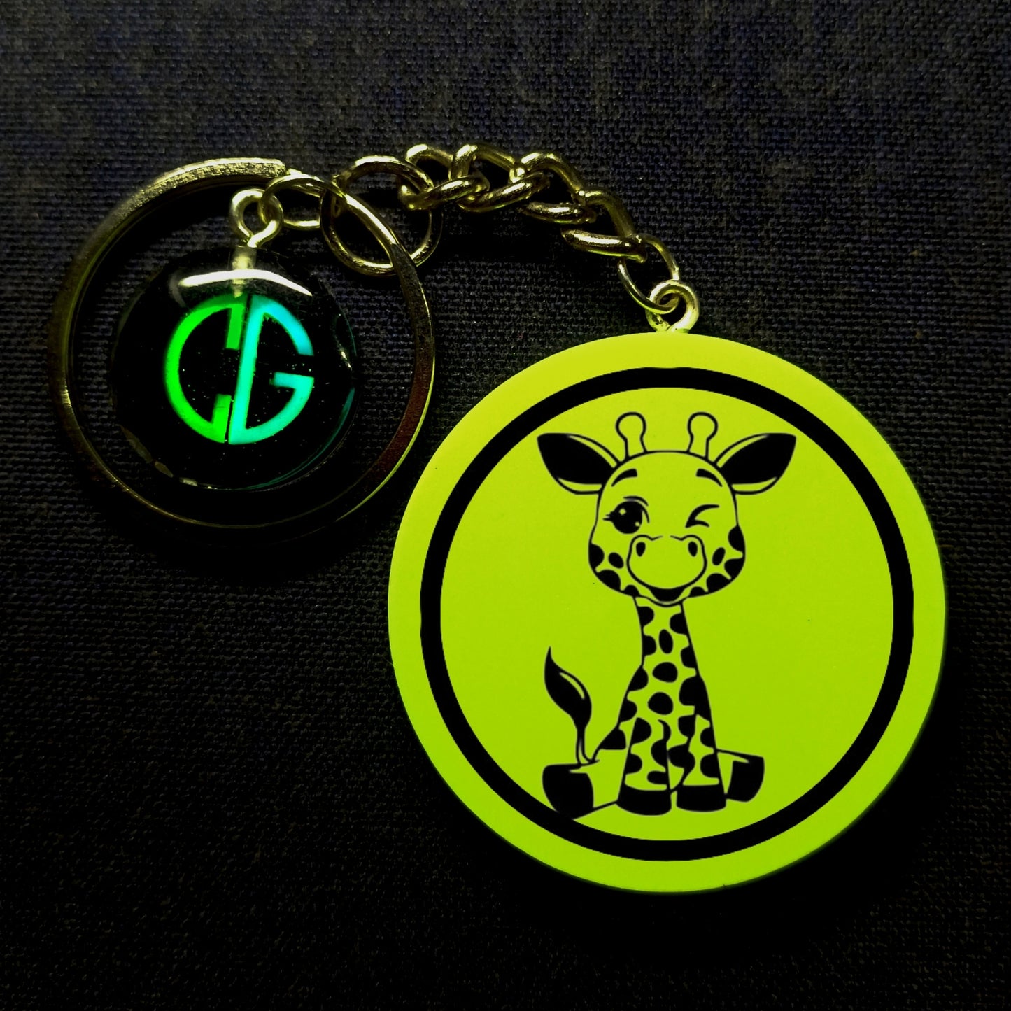 Baby Giraffe I Glow In Dark I Cartoon.1