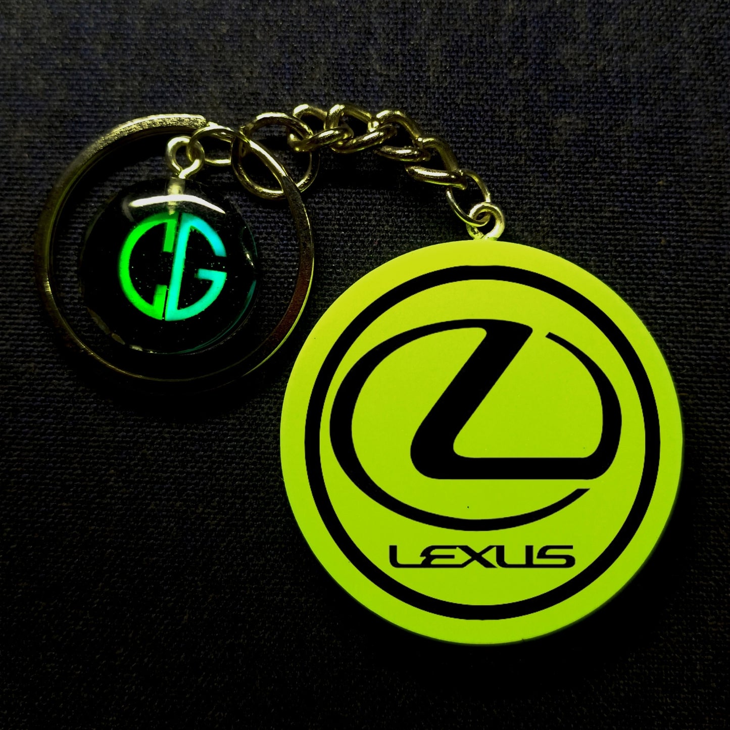 Lexus With Text I Glow In Dark I Car Logo.1
