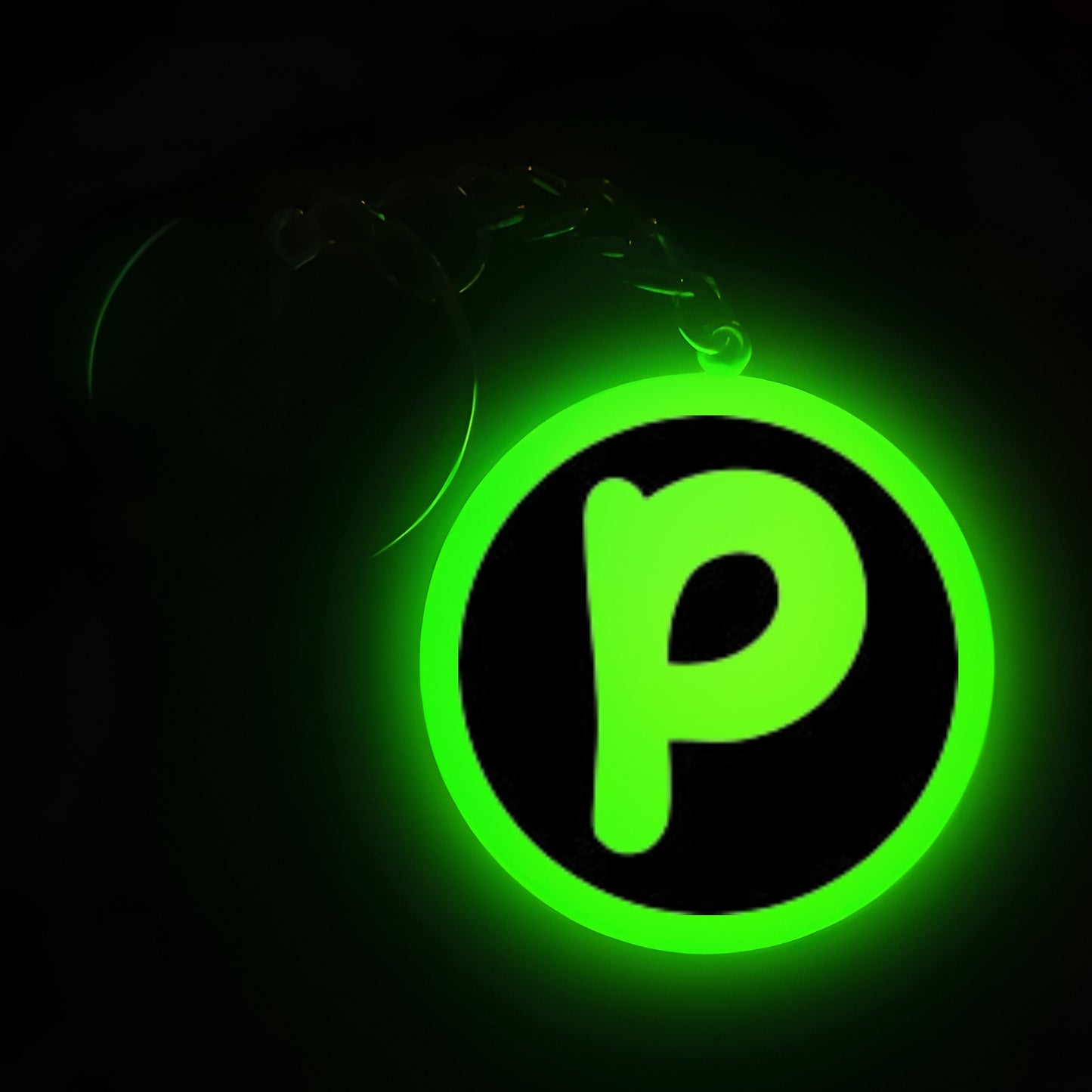 "P" Font I Glow In Dark I Alphabets