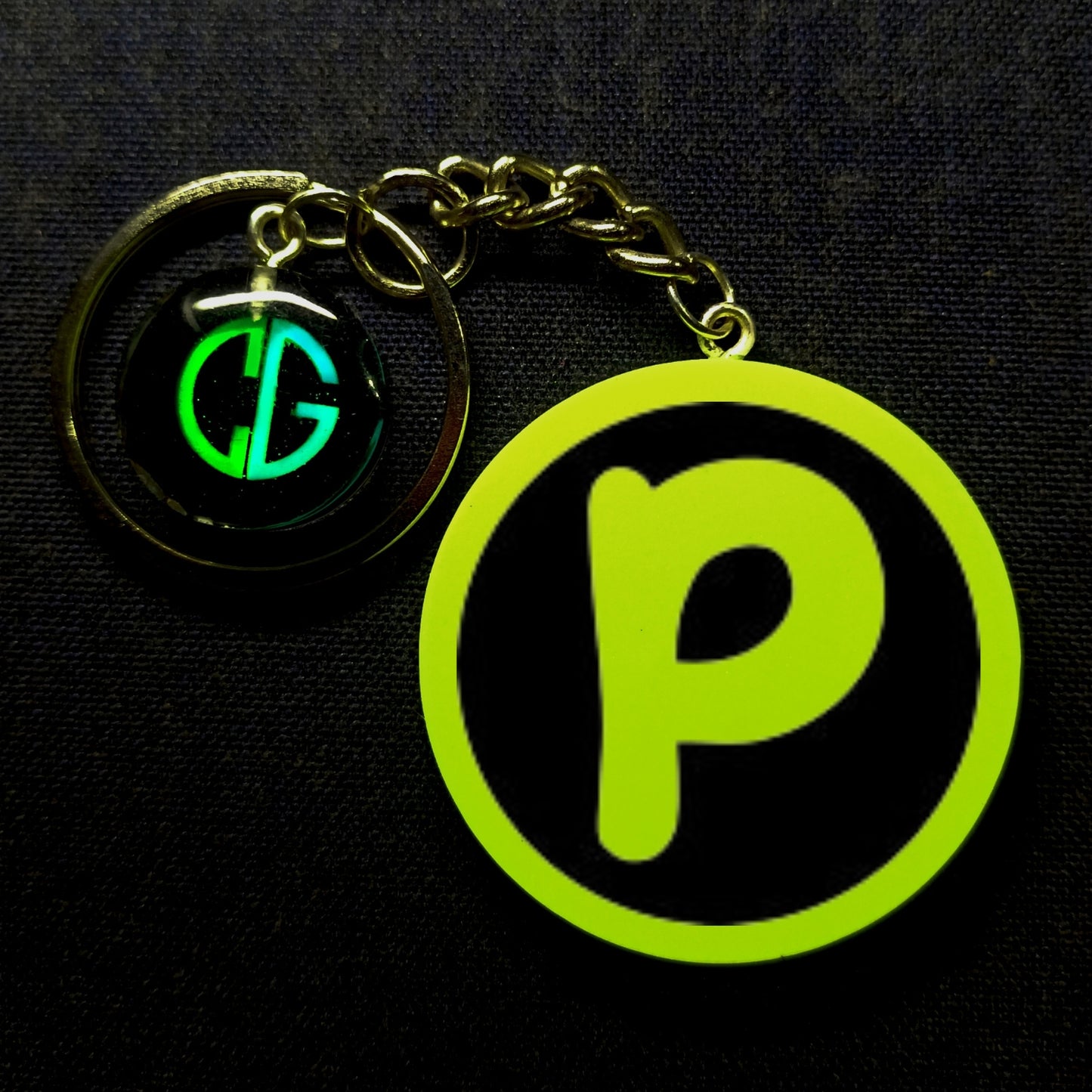 "P" Font I Glow In Dark I Alphabets