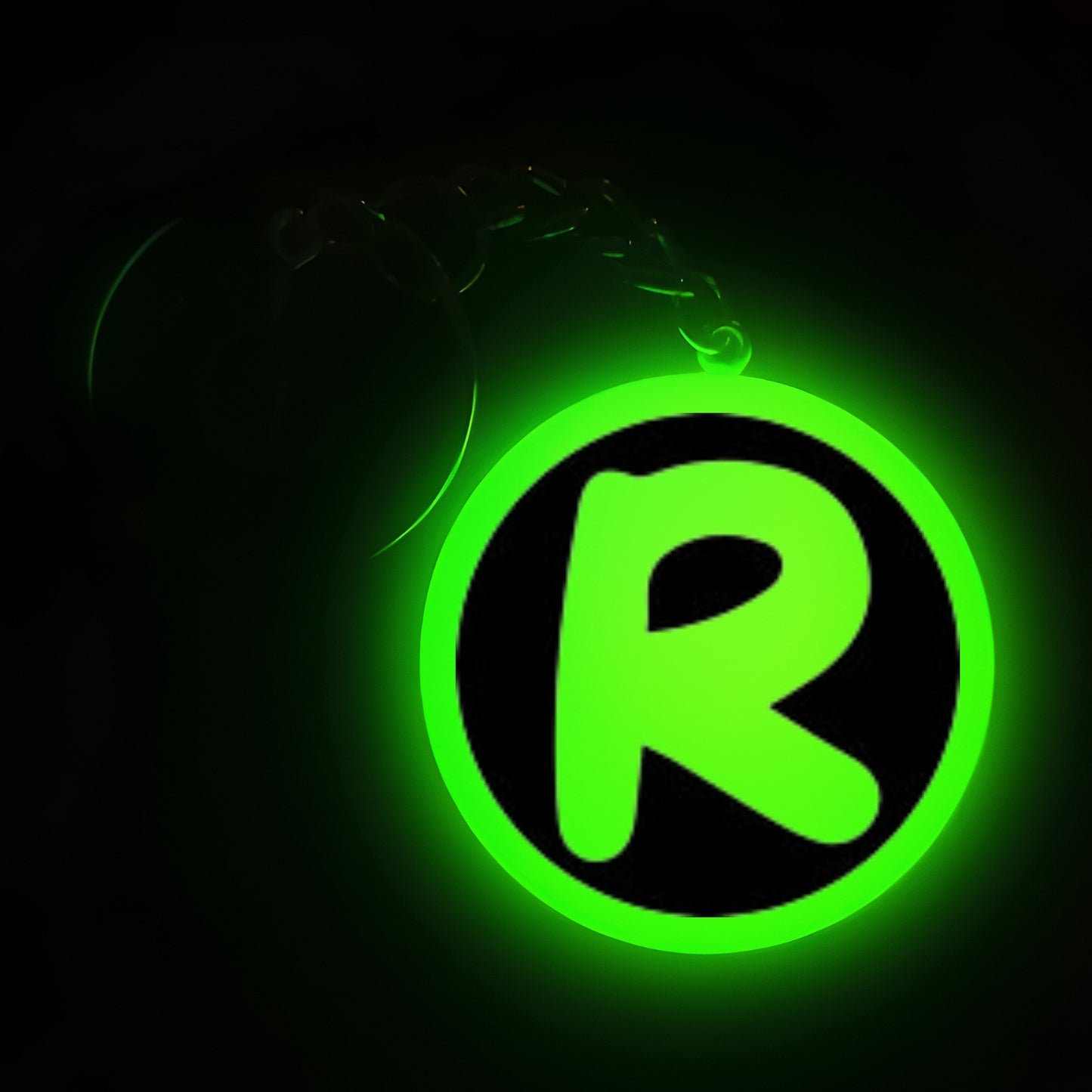 "R" Font I Glow In Dark I Alphabets