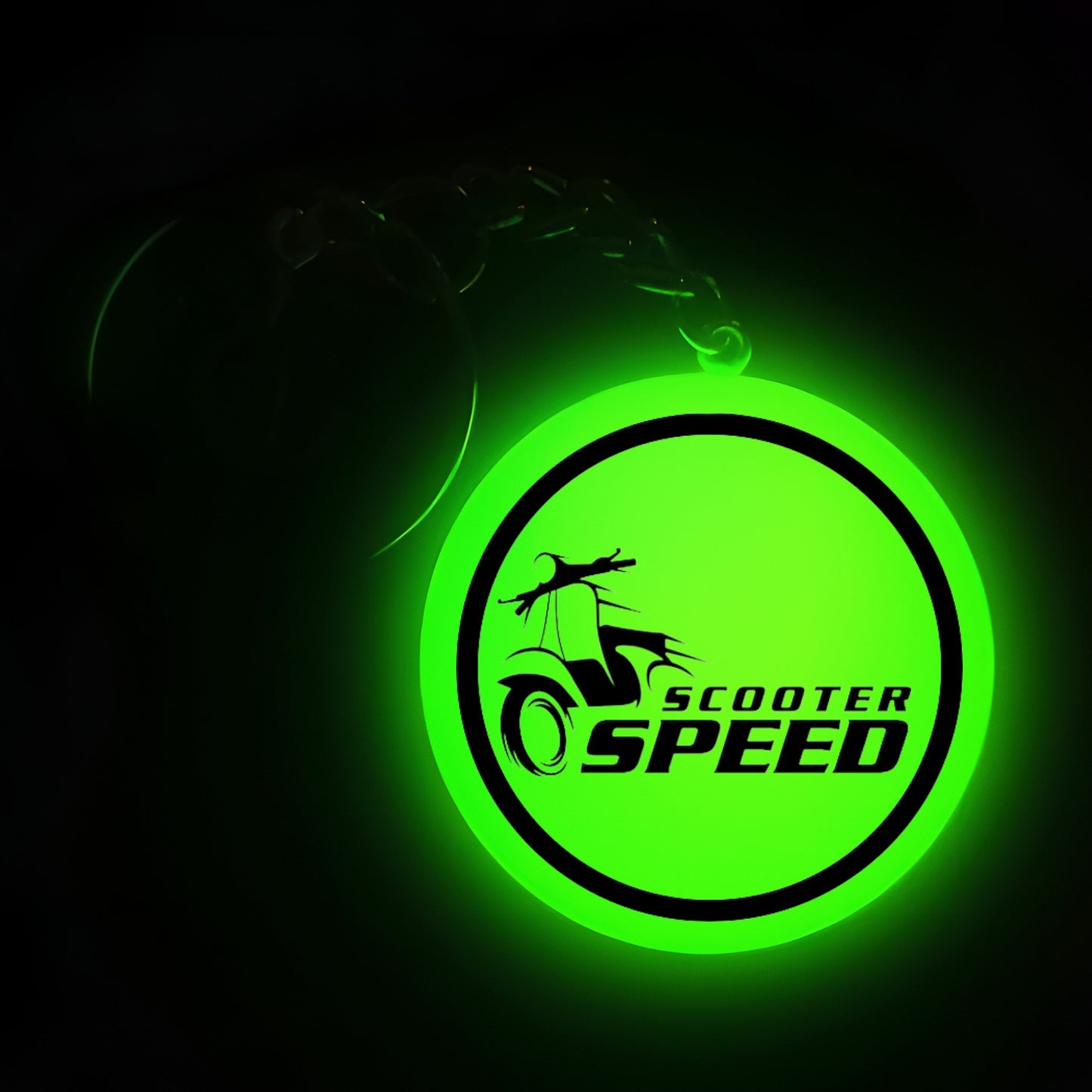 Scooter Speed Logo I Glow In Dark I Bike.1