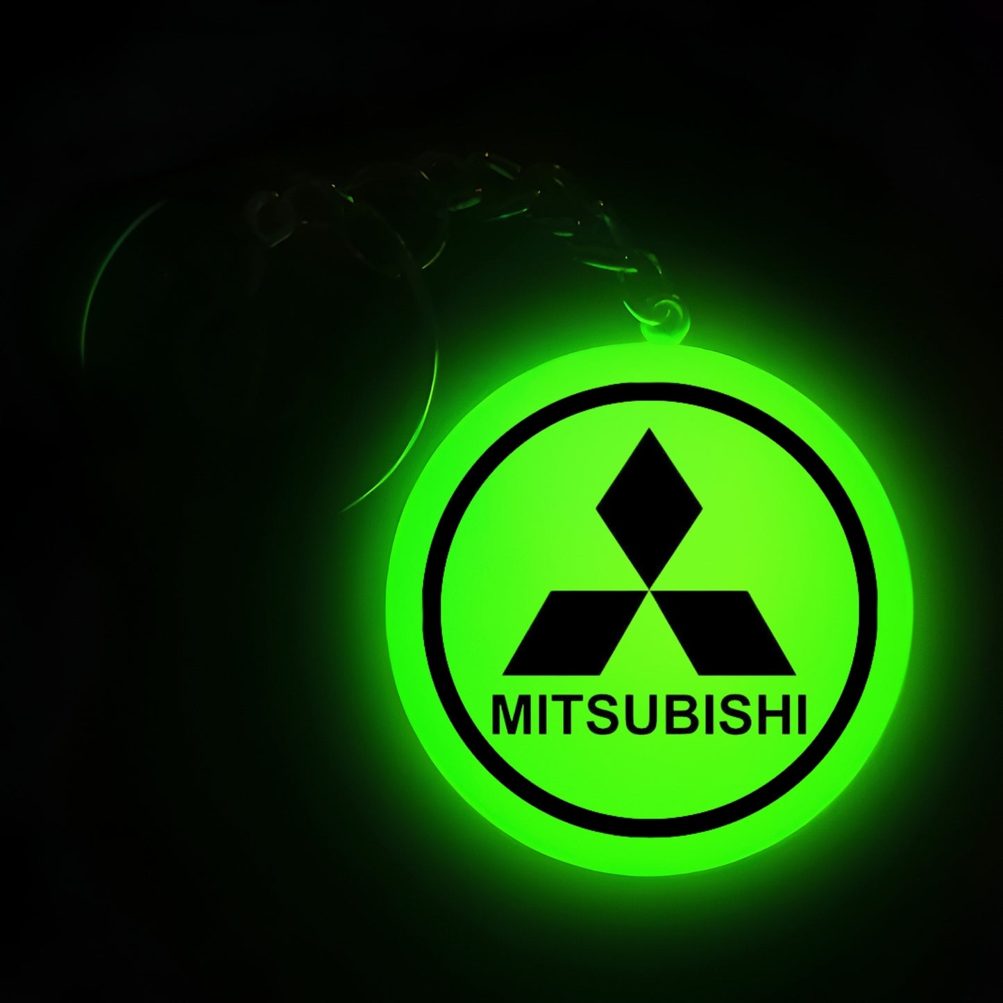 Mitsubishi I Glow In Dark I Car Logo.1